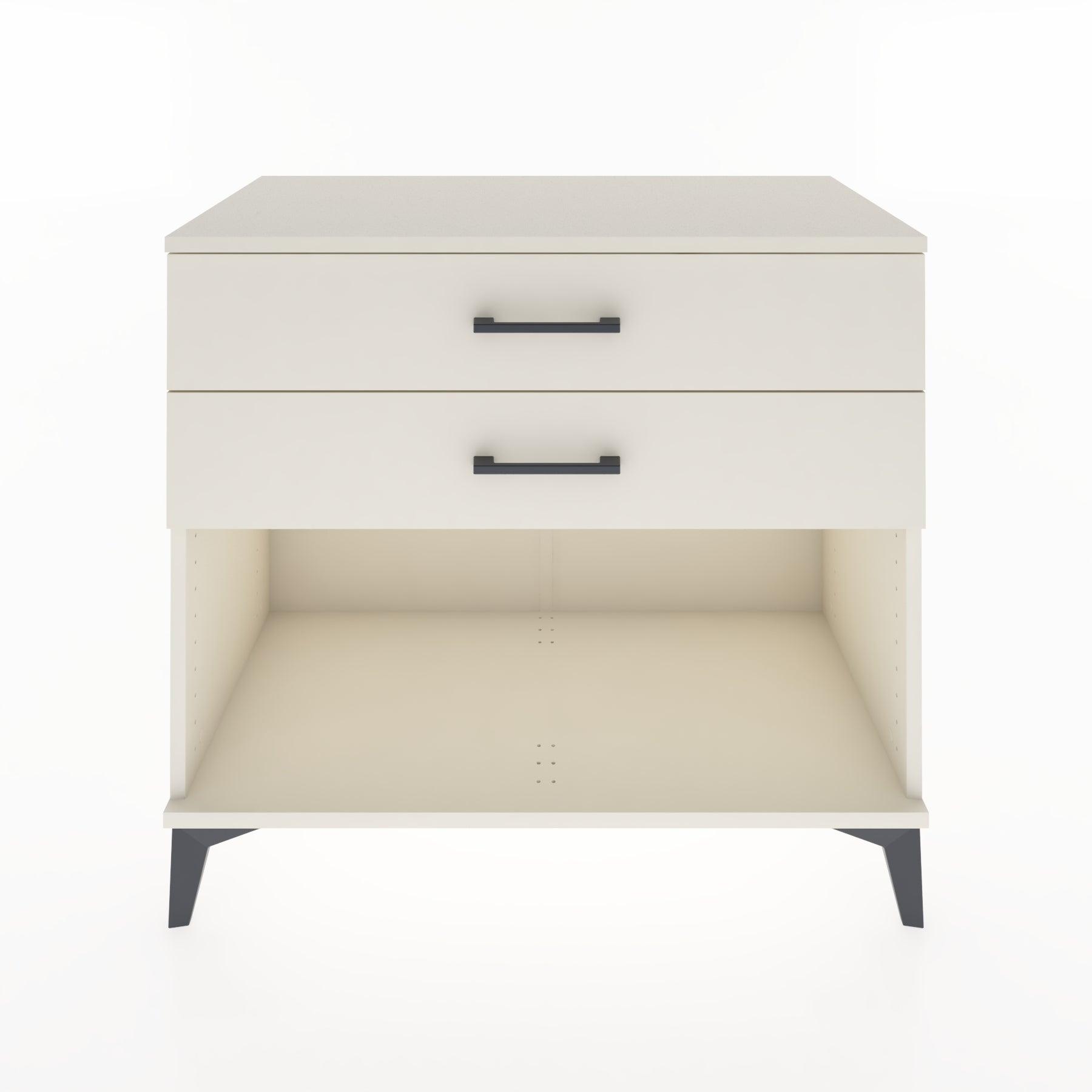 Woodntry Modüler Şifonyer Aytaşı 88x44x68 cm Çekmeceli ve Raflı CR57-1