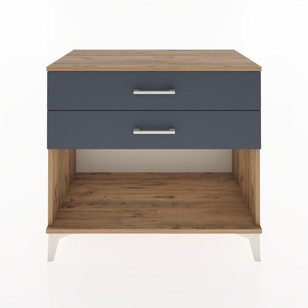 Woodntry Modüler Şifonyer Çam 88x44x68 cm Çekmeceli ve Raflı CR57-3