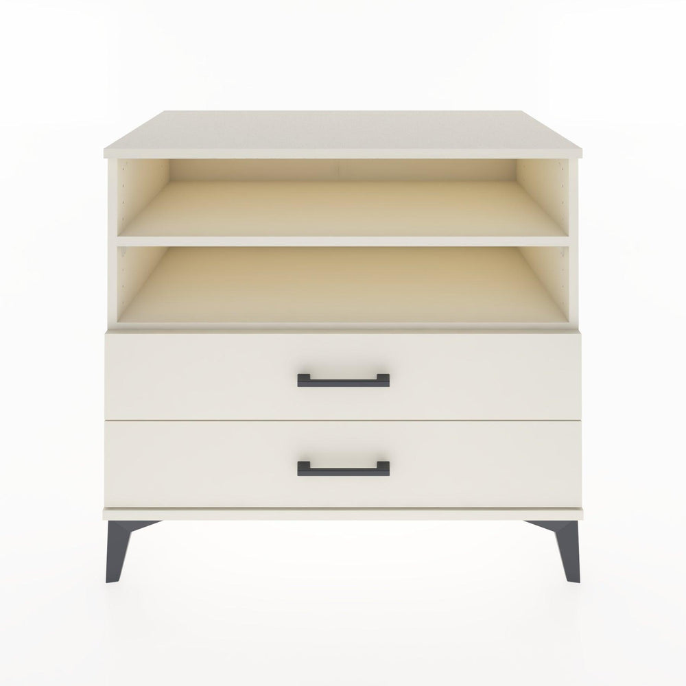 Woodntry Modular Dresser Moonstone 88x44x68 cm with Drawers and Shelves CR58-1