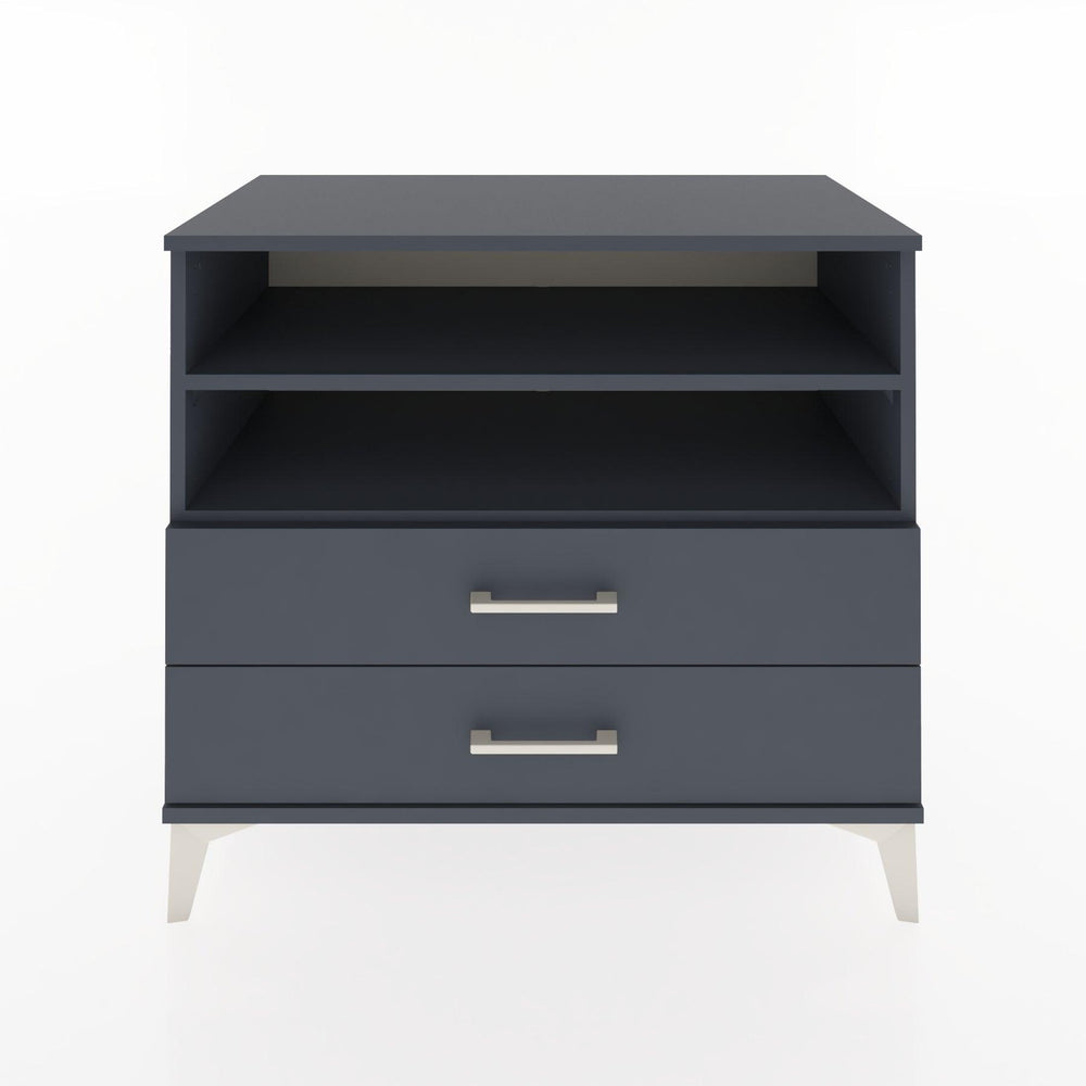 Woodntry Modular Dresser Anthracite 88x44x68 cm with Drawers and Shelves CR58-2