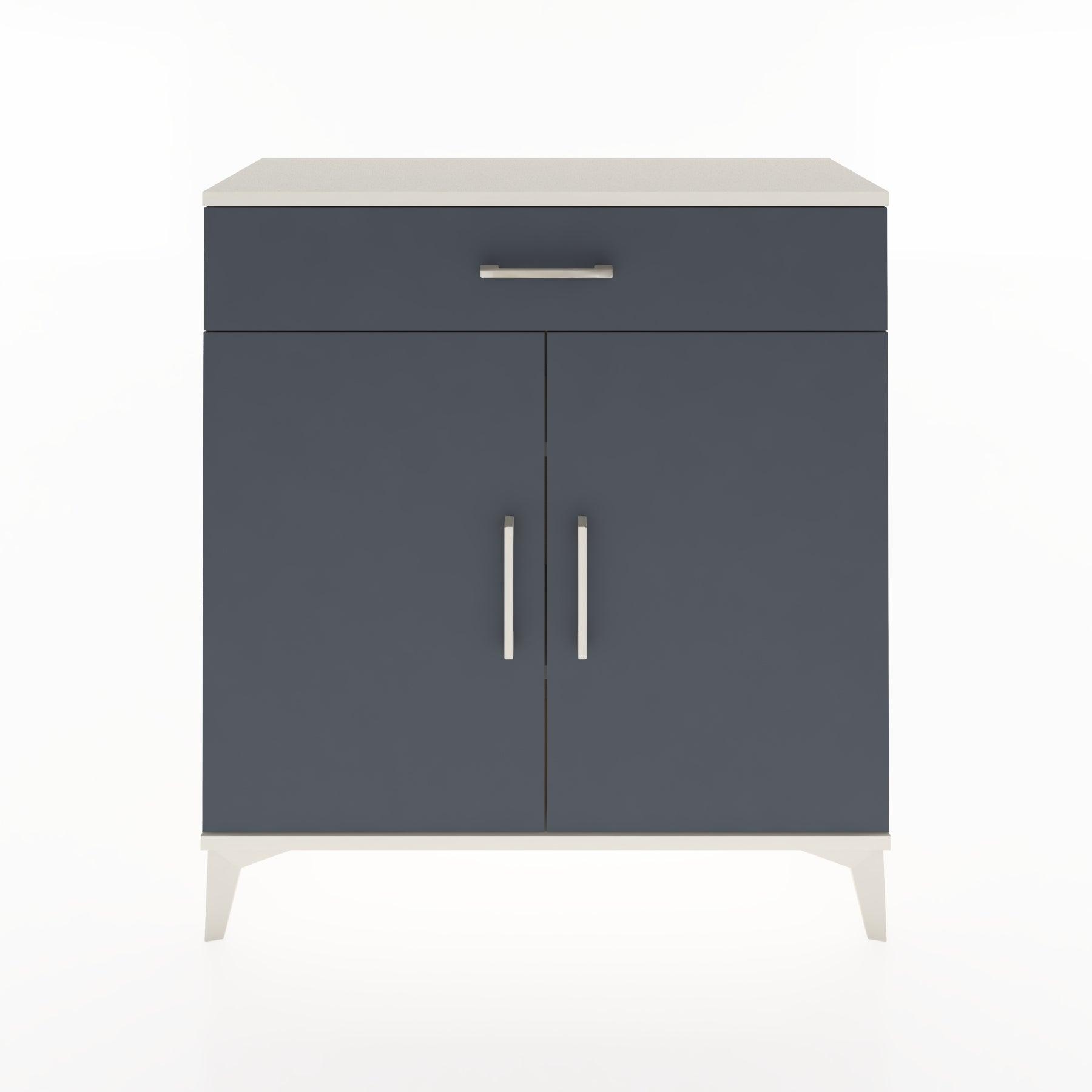 Woodntry Modüler Şifonyer Aytaşı 88x30x84 cm Kapaklı ve Çekmeceli KC59-1
