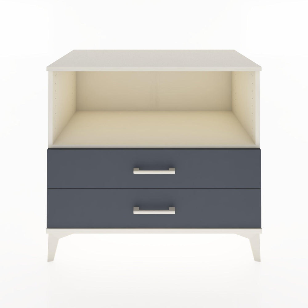 Woodntry Modular Dresser Moonstone 88x44x68 cm with Drawers and Shelves CR59-1