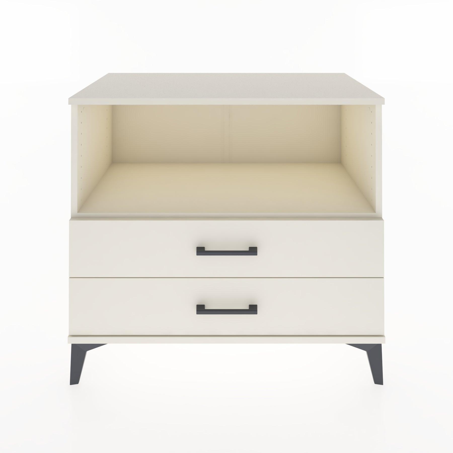 Woodntry Modüler Şifonyer Aytaşı 88x44x68 cm Çekmeceli ve Raflı CR59-1