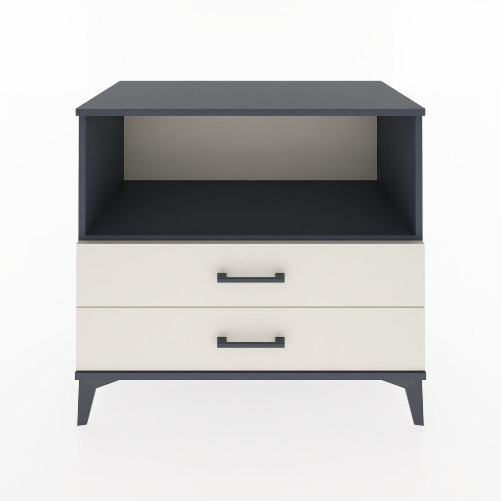 Woodntry Modular Dresser Anthracite 88x44x68 cm with Drawers and Shelves CR59-2