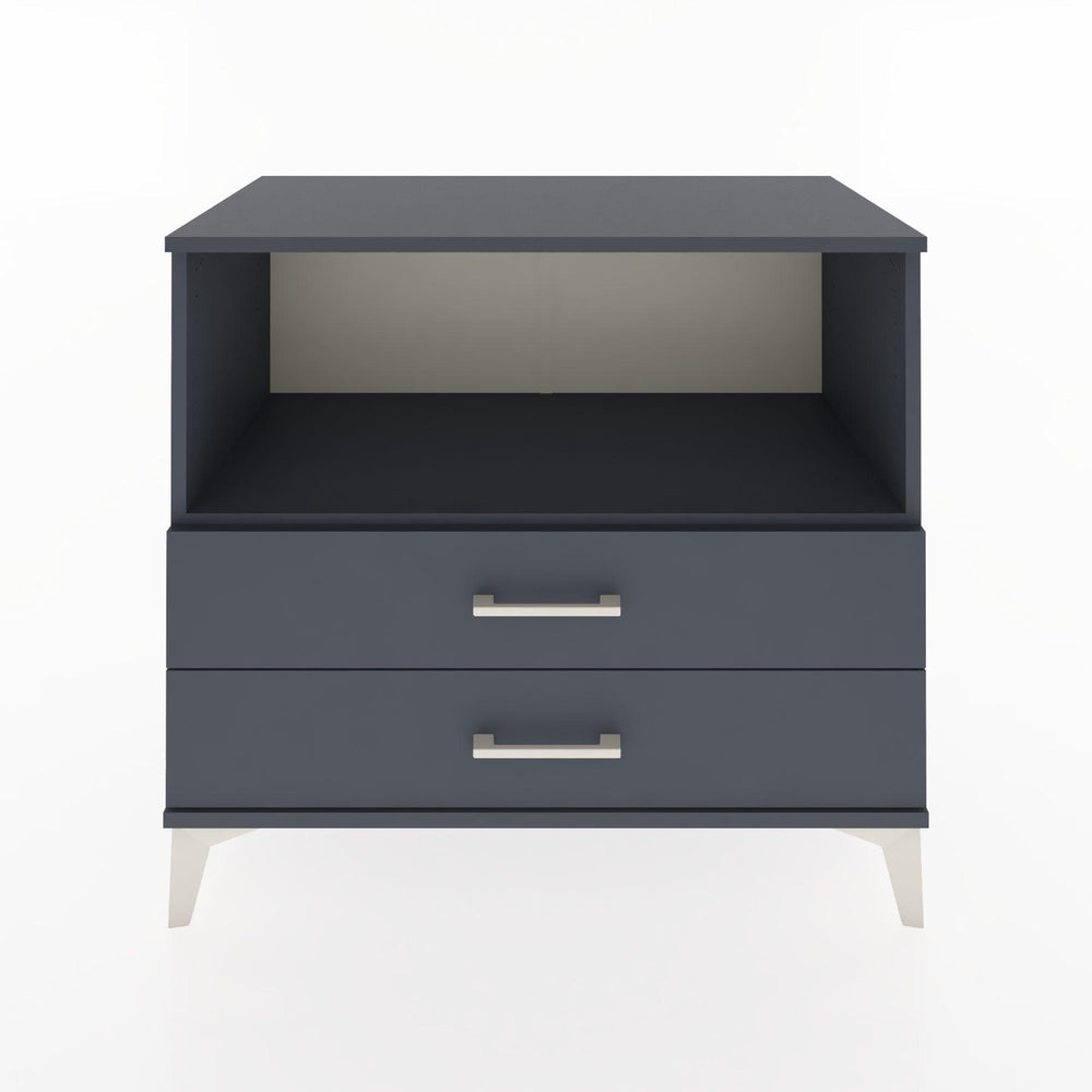 Woodntry Modular Dresser Anthracite 88x44x68 cm with Drawers and Shelves CR59-2