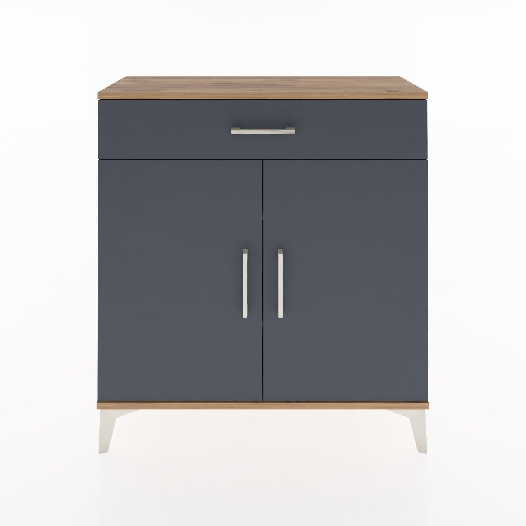 Woodntry Modular Dresser Pine 88x30x84 cm with Cover and Drawer KC59-3