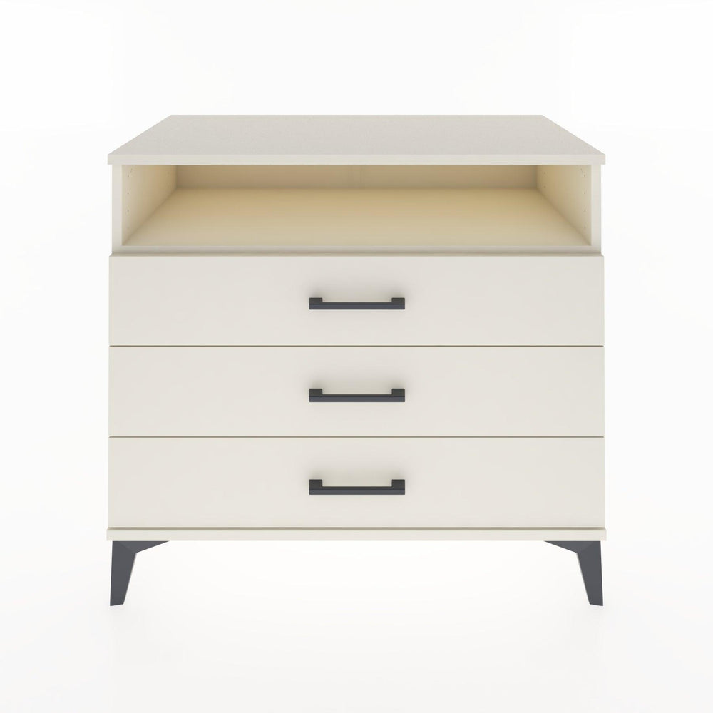 Woodntry Modüler Şifonyer Aytaşı 88x44x68 cm Çekmeceli ve Raflı CR60-1