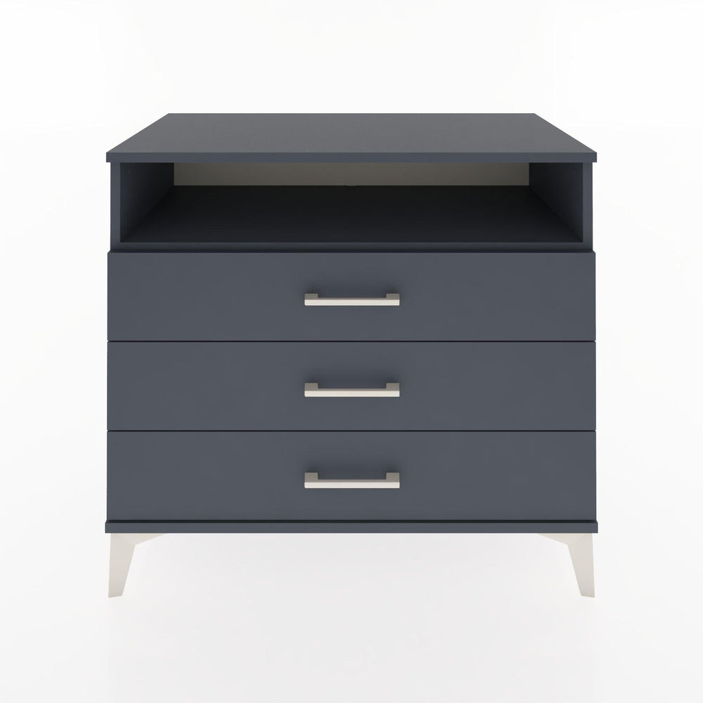 Woodntry Modular Dresser Anthracite 88x44x68 cm with Drawers and Shelves CR60-2