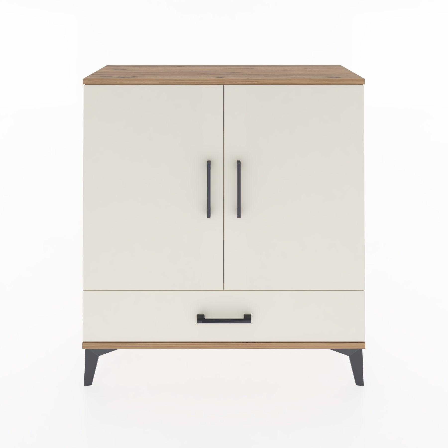 Woodntry Modular Dresser Pine 88x30x84 cm with Cover and Drawer KC60-3