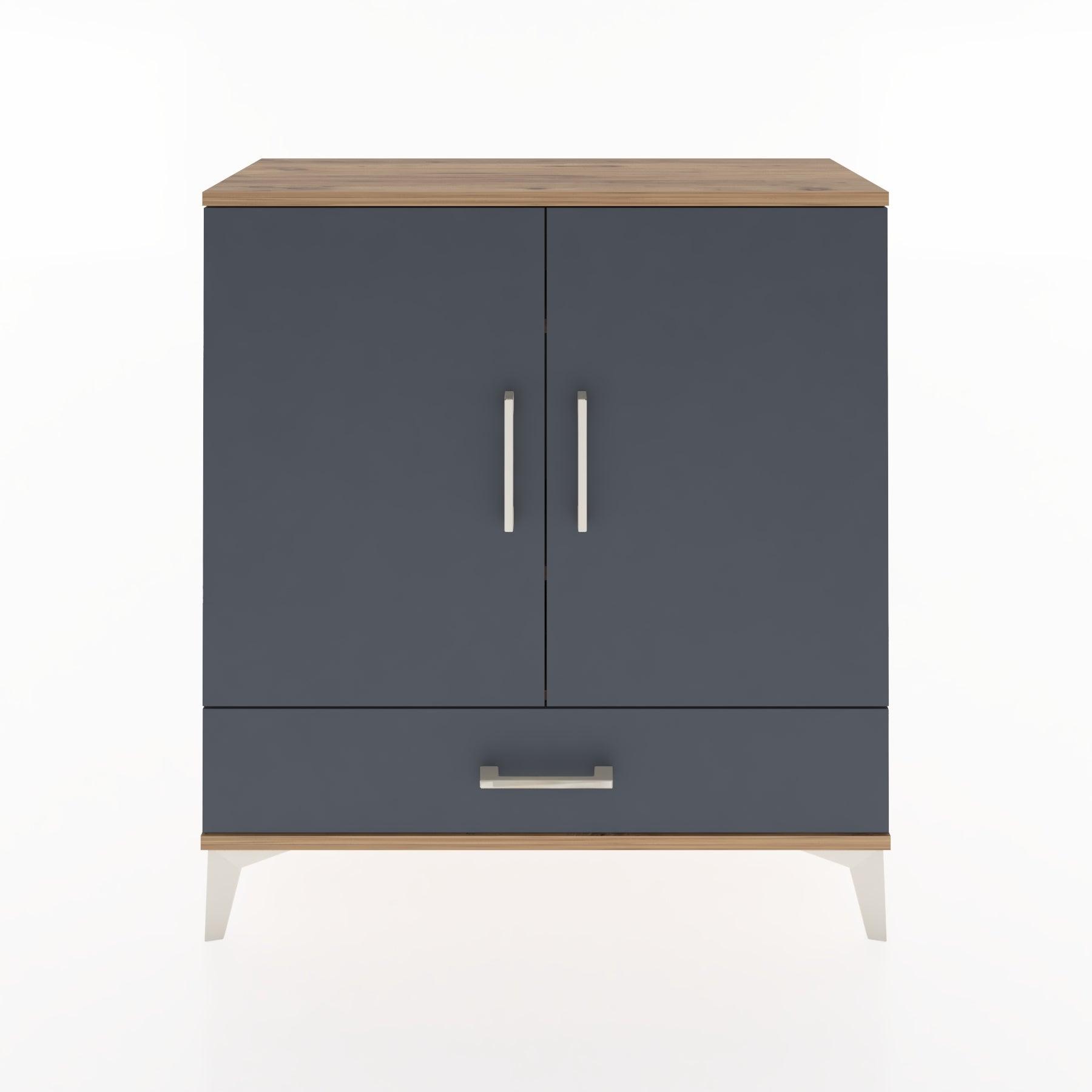 Woodntry Modular Dresser Pine 88x30x84 cm with Cover and Drawer KC60-3