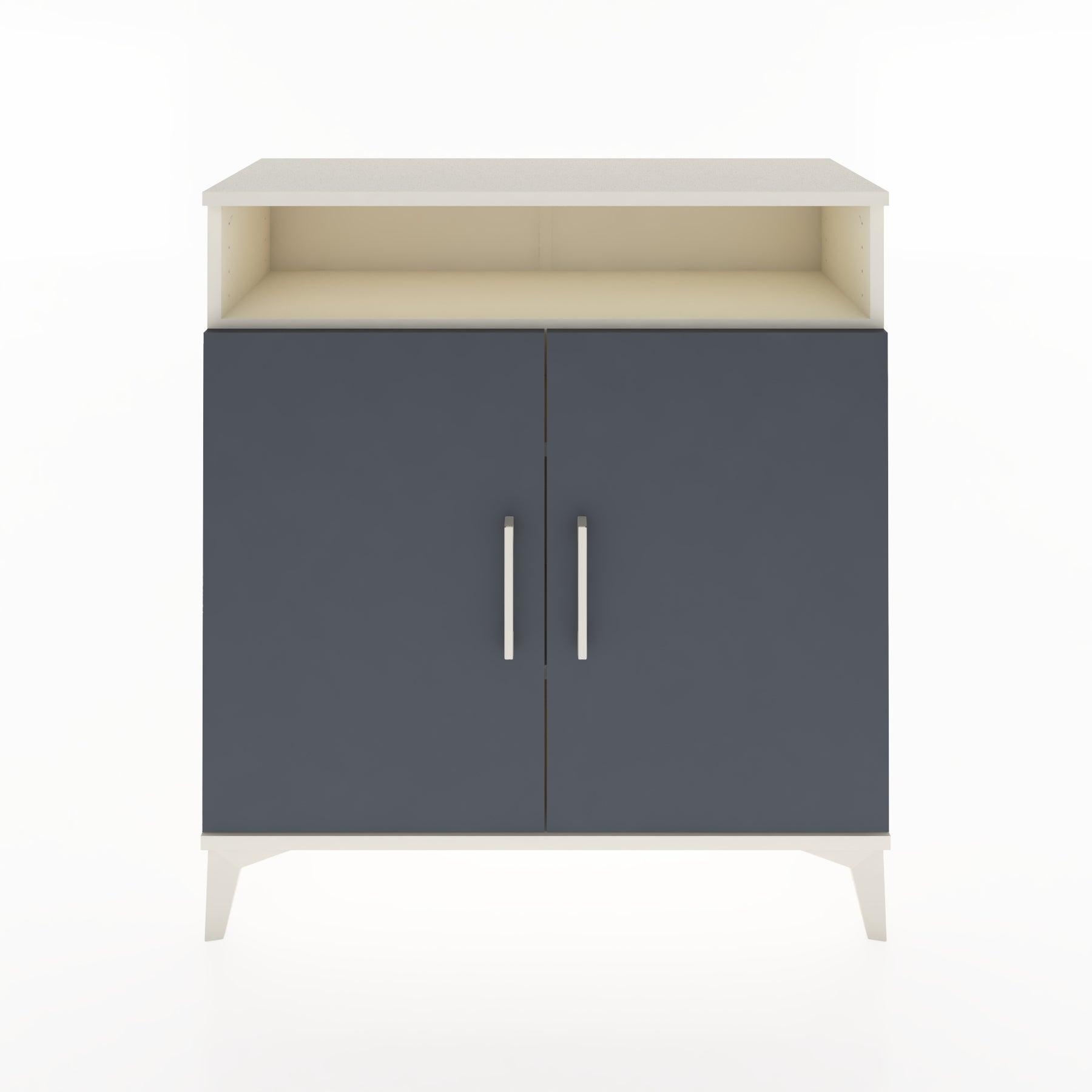 Woodntry Modüler Şifonyer Aytaşı 88x30x84 cm Kapaklı ve Raflı KR61-1