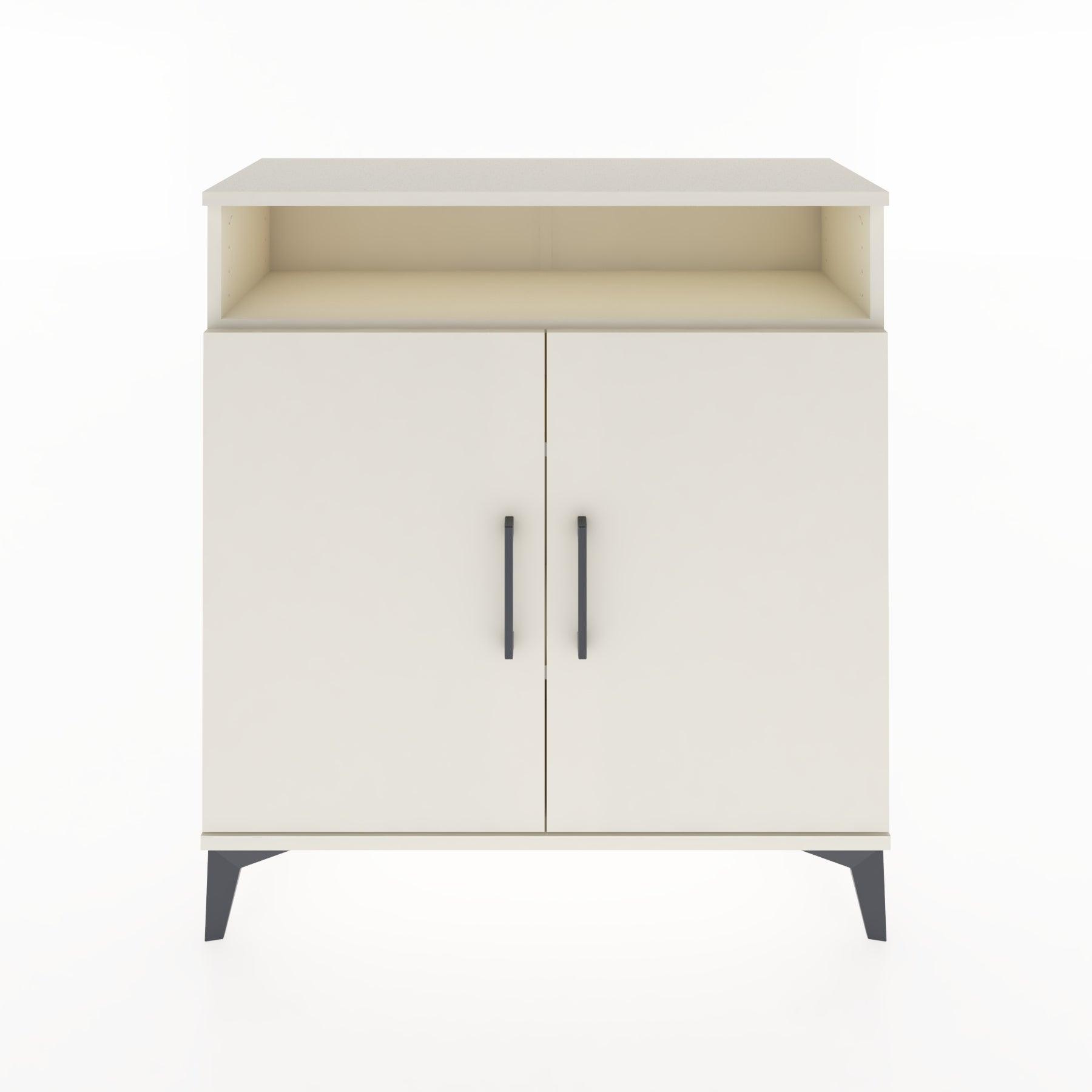 Woodntry Modüler Şifonyer Aytaşı 88x30x84 cm Kapaklı ve Raflı KR61-1