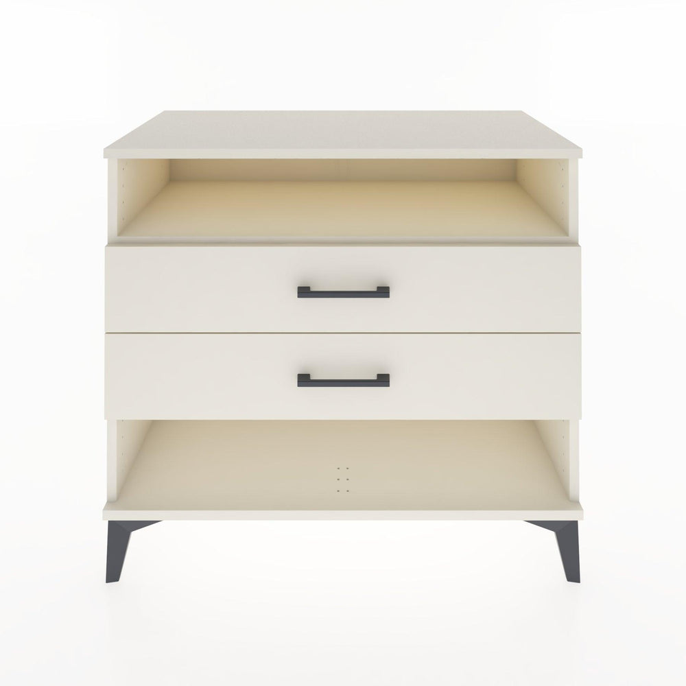 Woodntry Modüler Şifonyer Aytaşı 88x44x68 cm Çekmeceli ve Raflı CR61-1