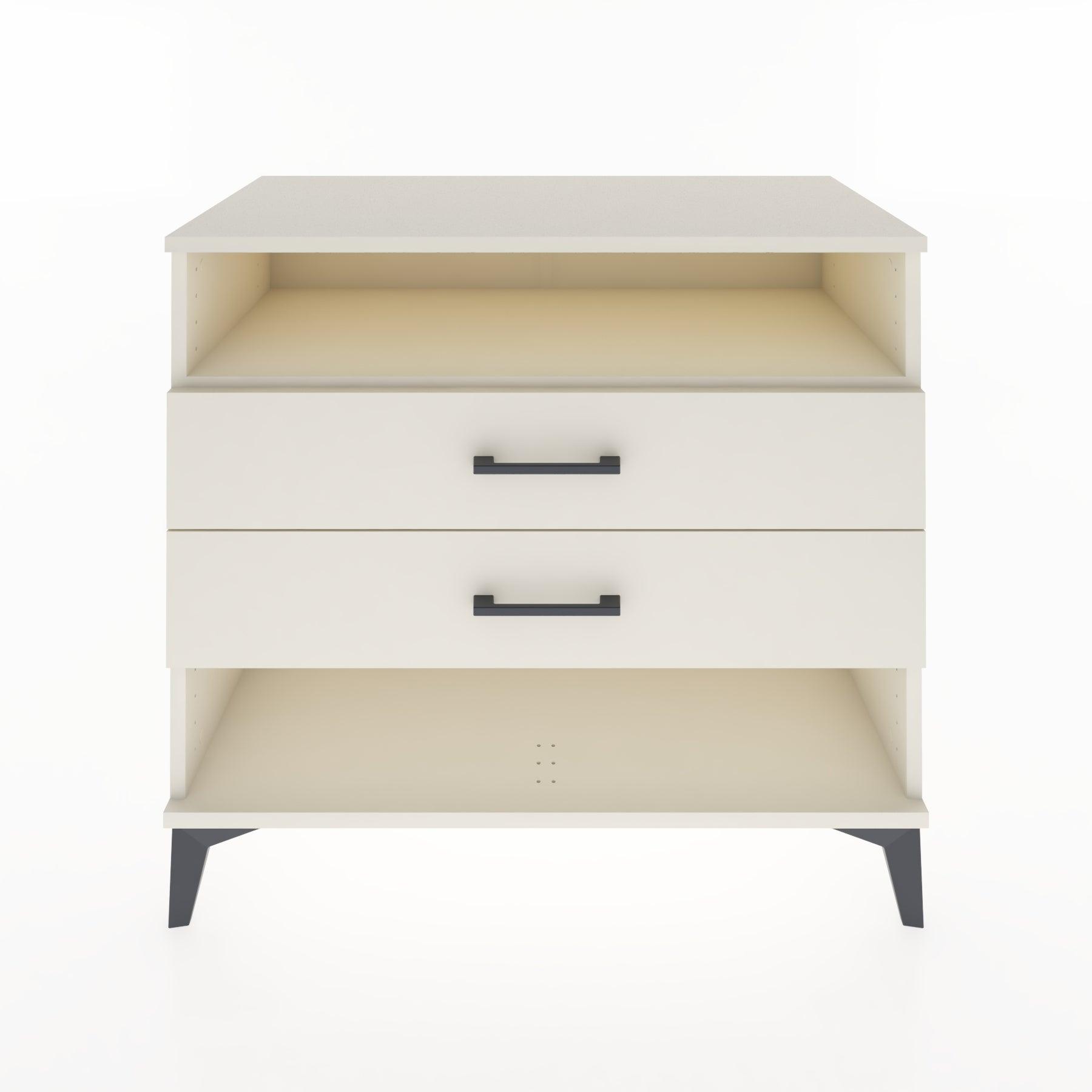 Woodntry Modüler Şifonyer Aytaşı 88x44x68 cm Çekmeceli ve Raflı CR61-1