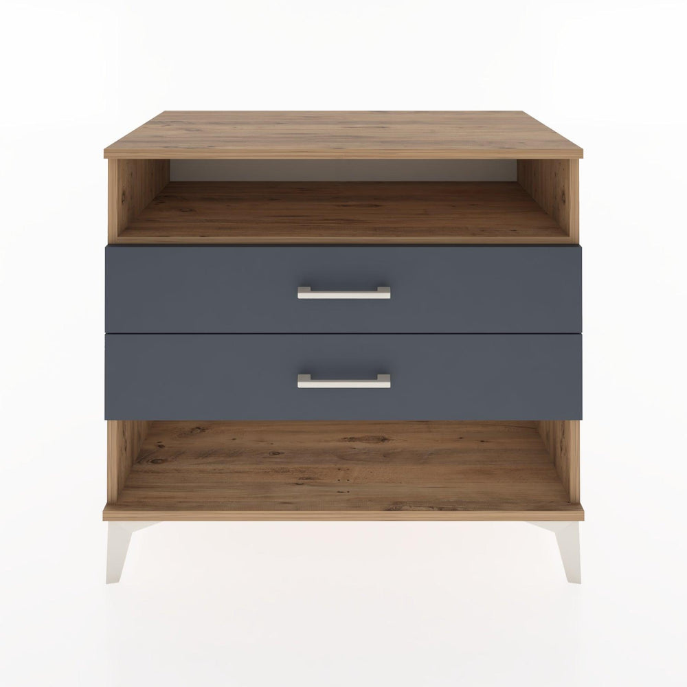 Woodntry Modüler Şifonyer Çam 88x44x68 cm Çekmeceli ve Raflı CR61-3