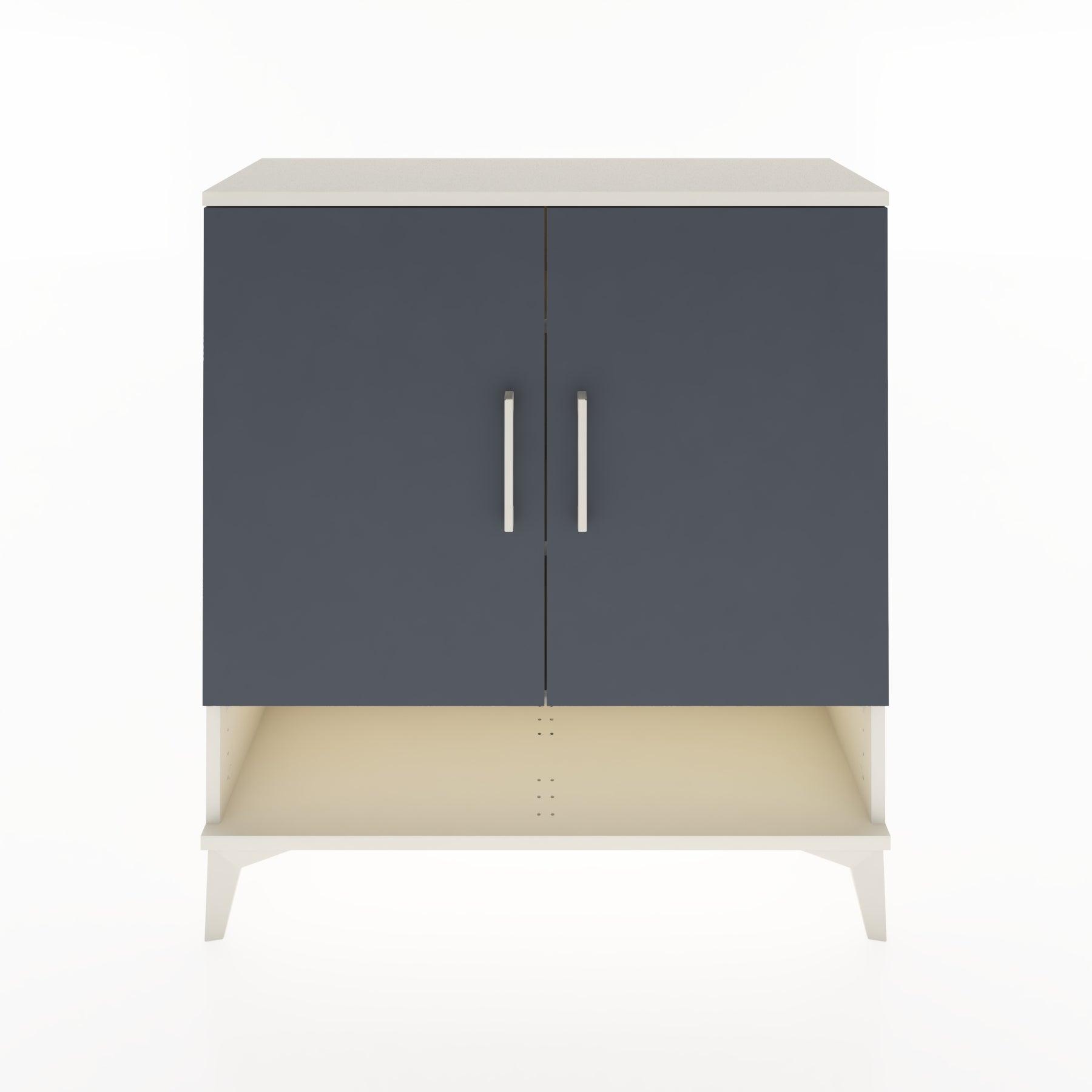 Woodntry Modüler Şifonyer Aytaşı 88x30x84 cm Kapaklı ve Raflı KR62-1