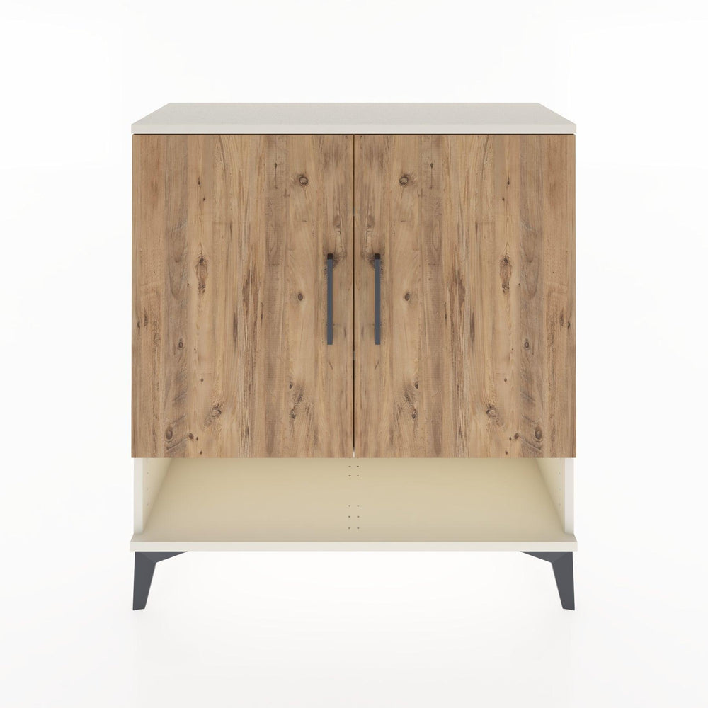 Woodntry Modüler Şifonyer Aytaşı 88x30x84 cm Kapaklı ve Raflı KR62-1