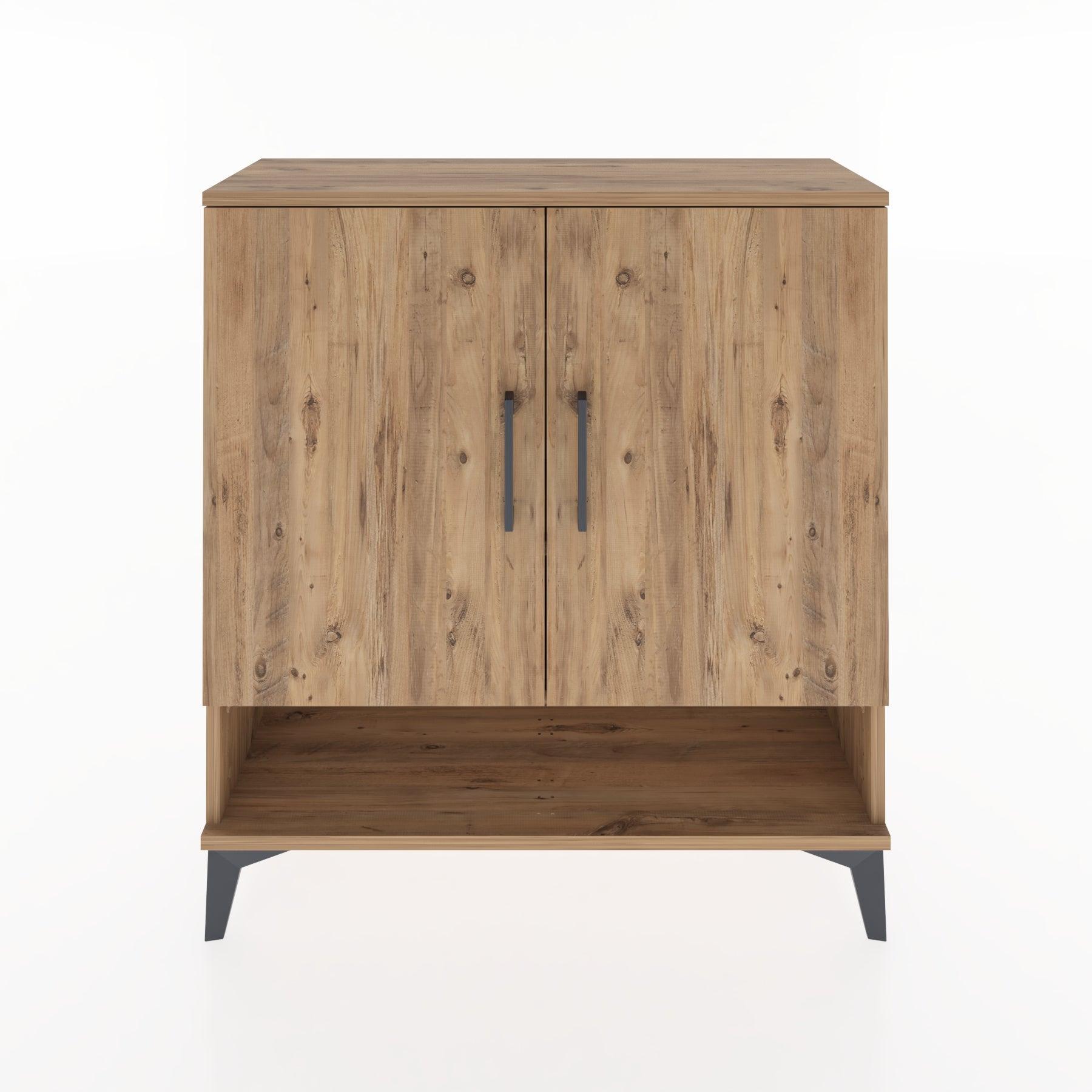 Woodntry Modular Dresser Pine 88x30x84 cm with Cover and Shelf KR62-3