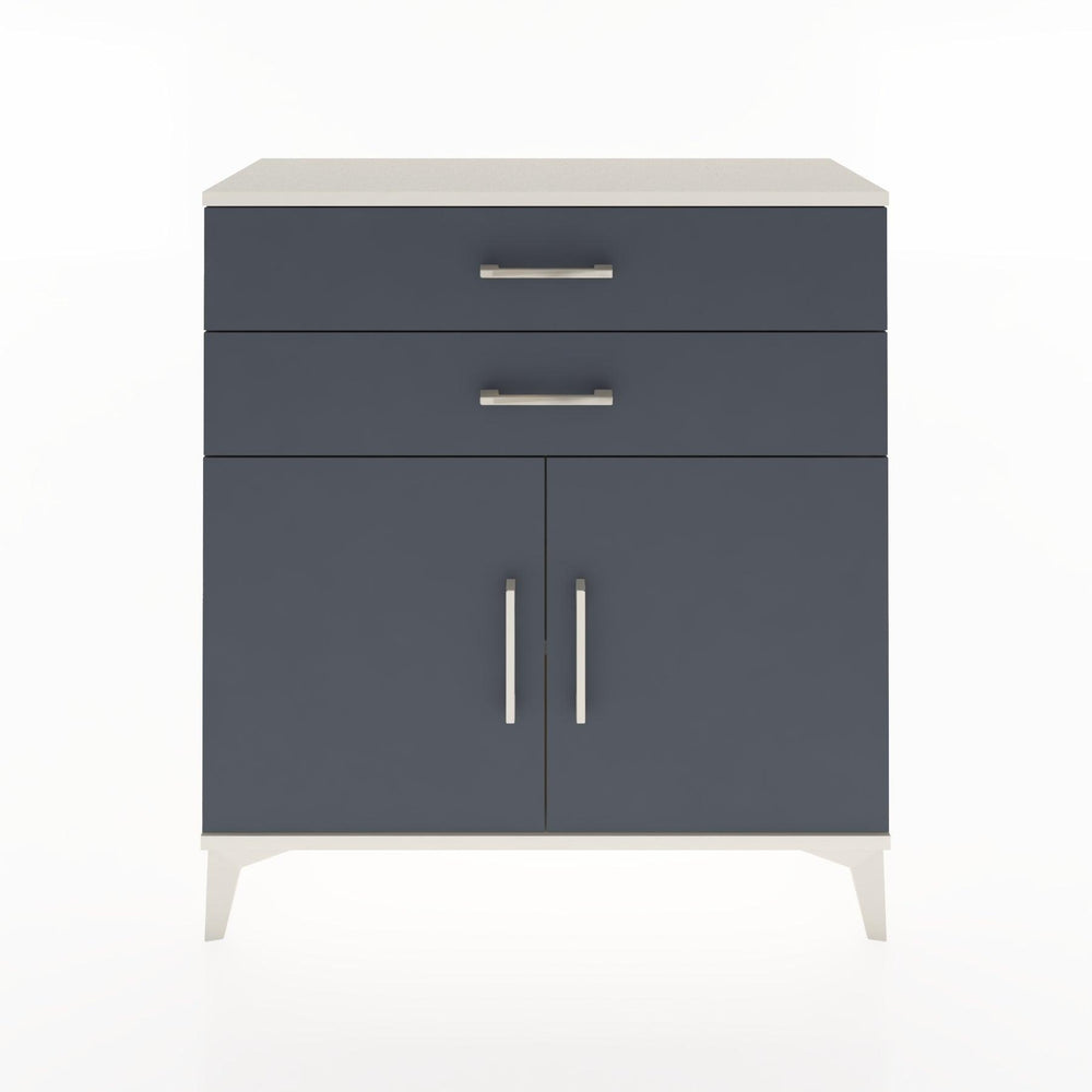 Woodntry Modüler Şifonyer Aytaşı 88x30x84 cm Kapaklı ve Çekmeceli KC63-1