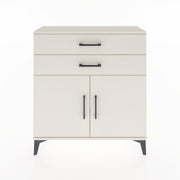Woodntry Modüler Şifonyer Aytaşı 88x30x84 cm Kapaklı ve Çekmeceli KC63-1