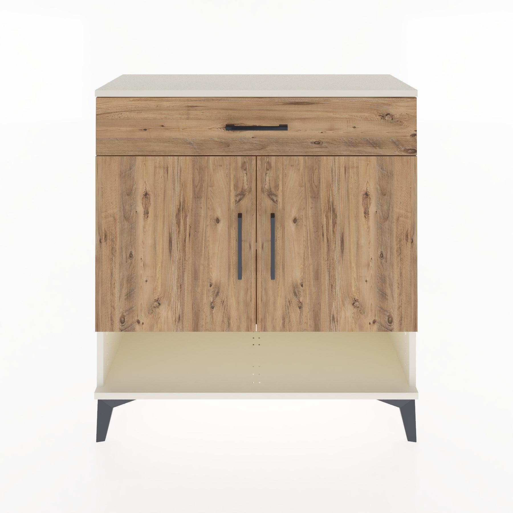 Woodntry Modüler Şifonyer Aytaşı 88x30x84 cm Fonksiyonel F65-1