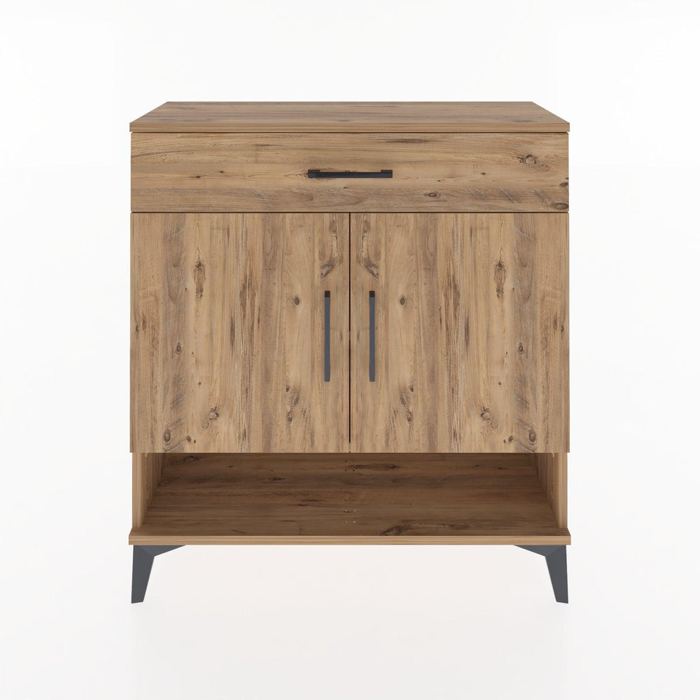 Woodntry Modüler Şifonyer Çam 88x30x84 cm Fonksiyonel F65-3