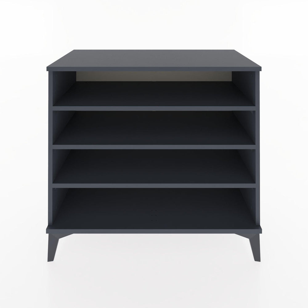 Woodntry Modüler Şifonyer Antrasit 88x44x68 cm Raflı R66-2