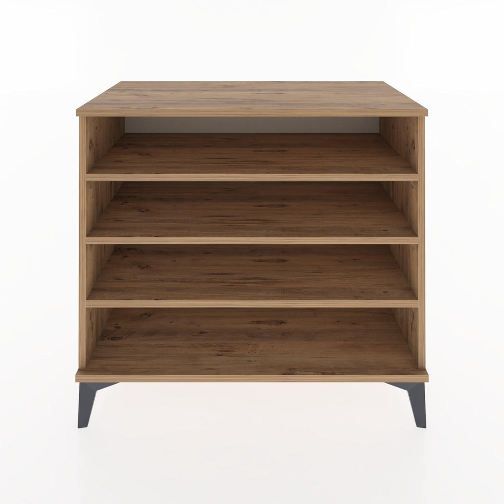 Woodntry Modüler Şifonyer Çam 88x44x68 cm Raflı R66-3