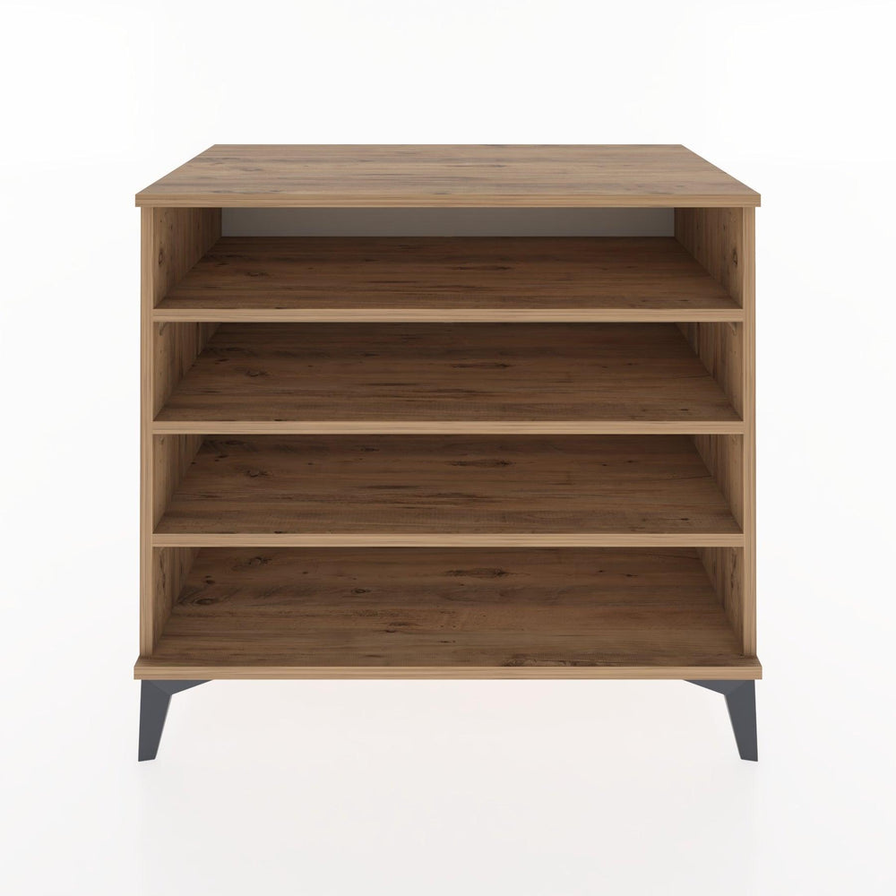 Woodntry Modüler Şifonyer Çam 88x44x68 cm Raflı R66-3