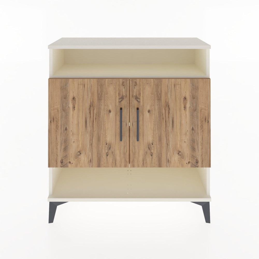 Woodntry Modüler Şifonyer Aytaşı 88x30x84 cm Kapaklı ve Raflı KR67-1
