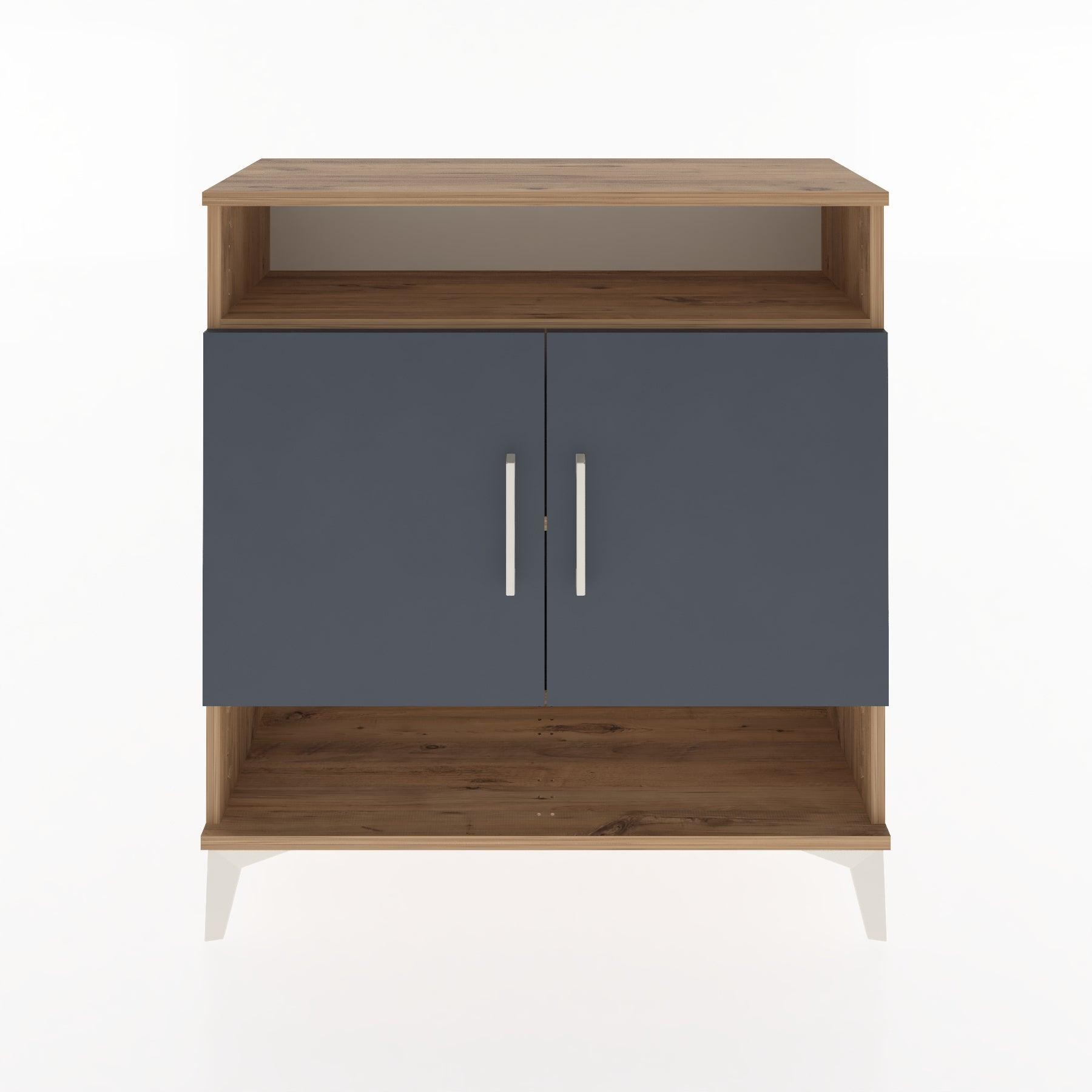 Woodntry Modular Dresser Pine 88x30x84 cm with Cover and Shelf KR67-3