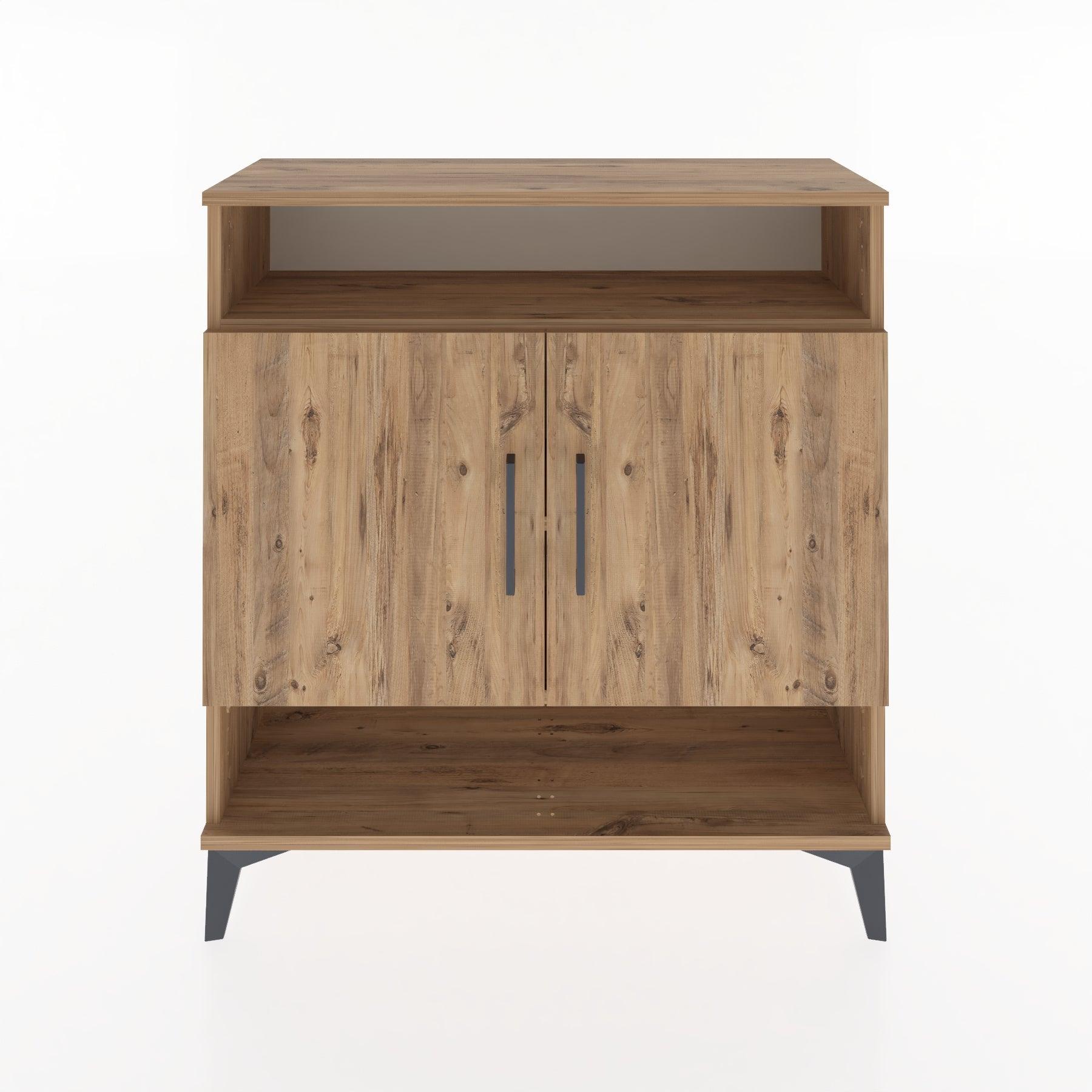 Woodntry Modular Dresser Pine 88x30x84 cm with Cover and Shelf KR67-3