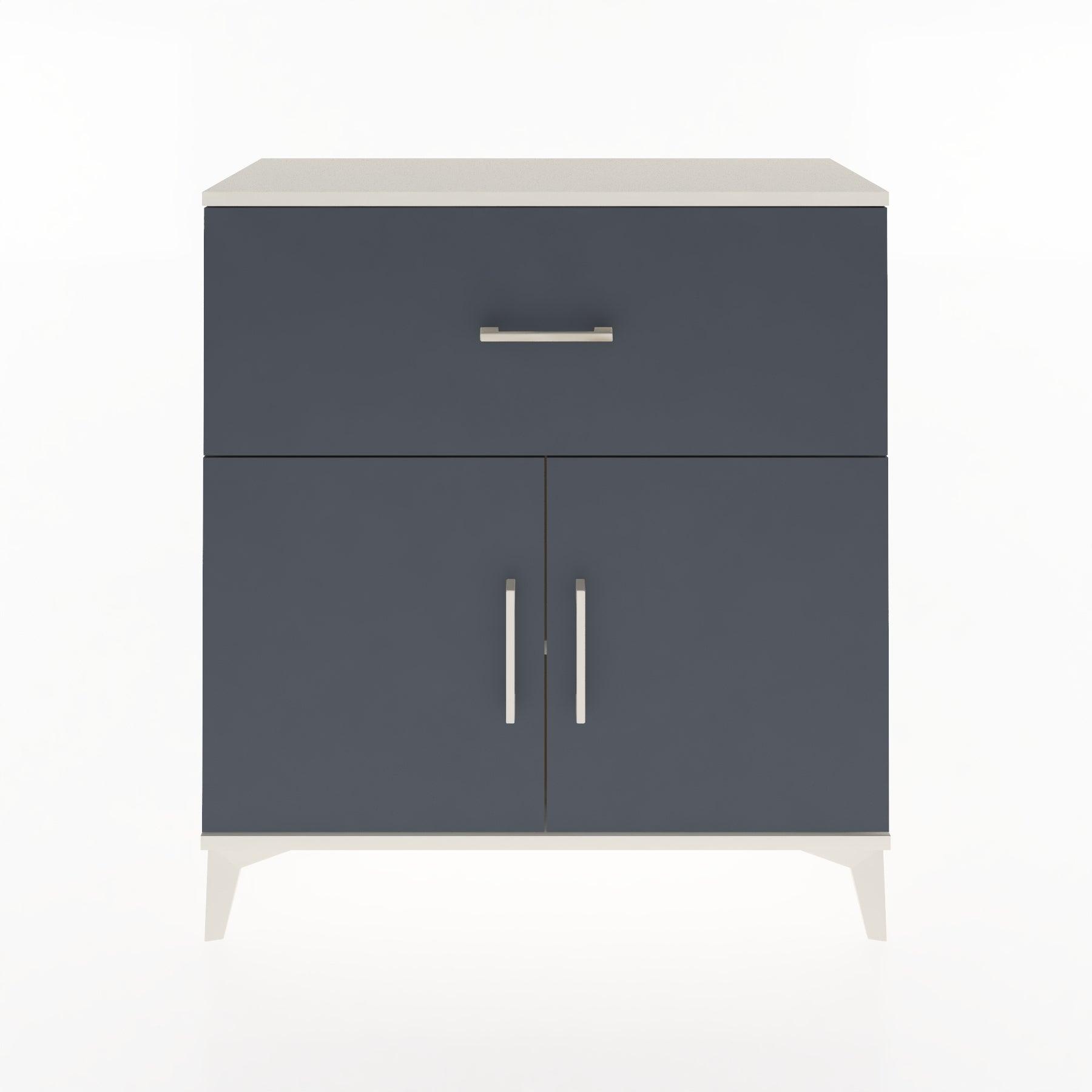Woodntry Modüler Şifonyer Aytaşı 88x30x84 cm Kapaklı ve Çekmeceli KC68-1