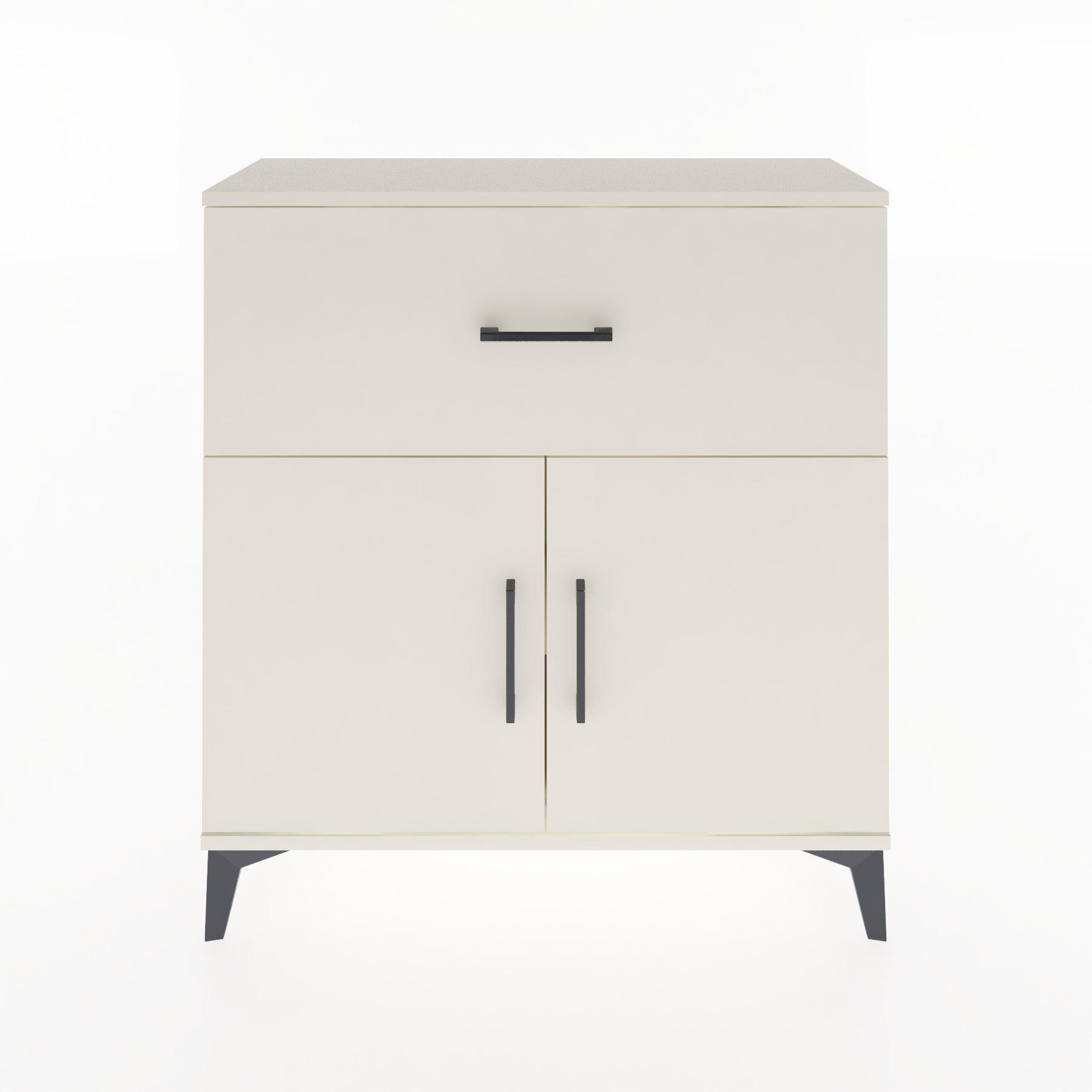 Woodntry Modüler Şifonyer Aytaşı 88x30x84 cm Kapaklı ve Çekmeceli KC68-1