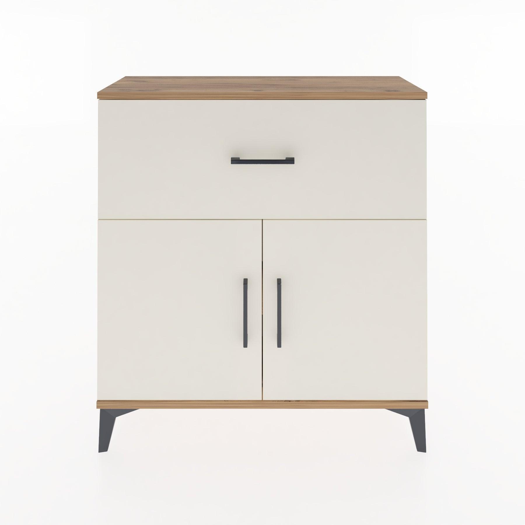 Woodntry Modular Dresser Pine 88x30x84 cm with Cover and Drawer KC68-3