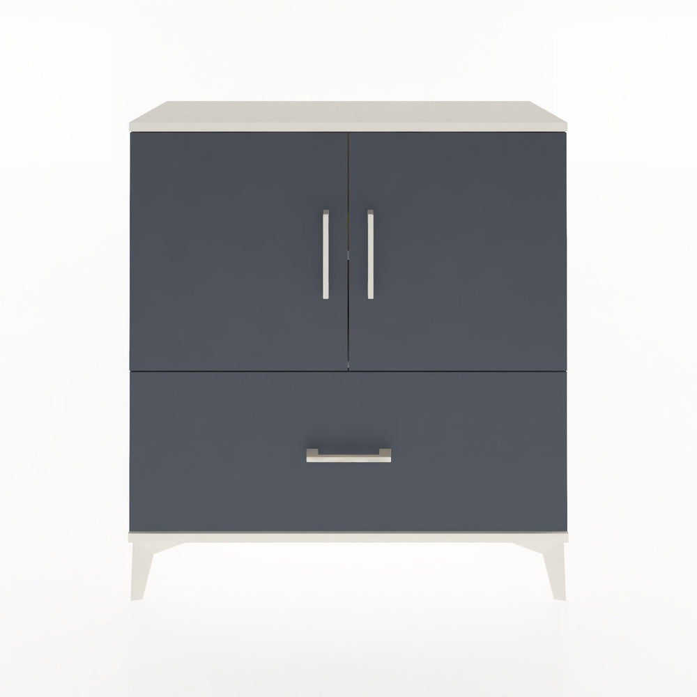 Woodntry Modüler Şifonyer Aytaşı 88x30x84 cm Kapaklı ve Çekmeceli KC69-1