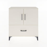 Woodntry Modüler Şifonyer Aytaşı 88x30x84 cm Kapaklı ve Çekmeceli KC69-1