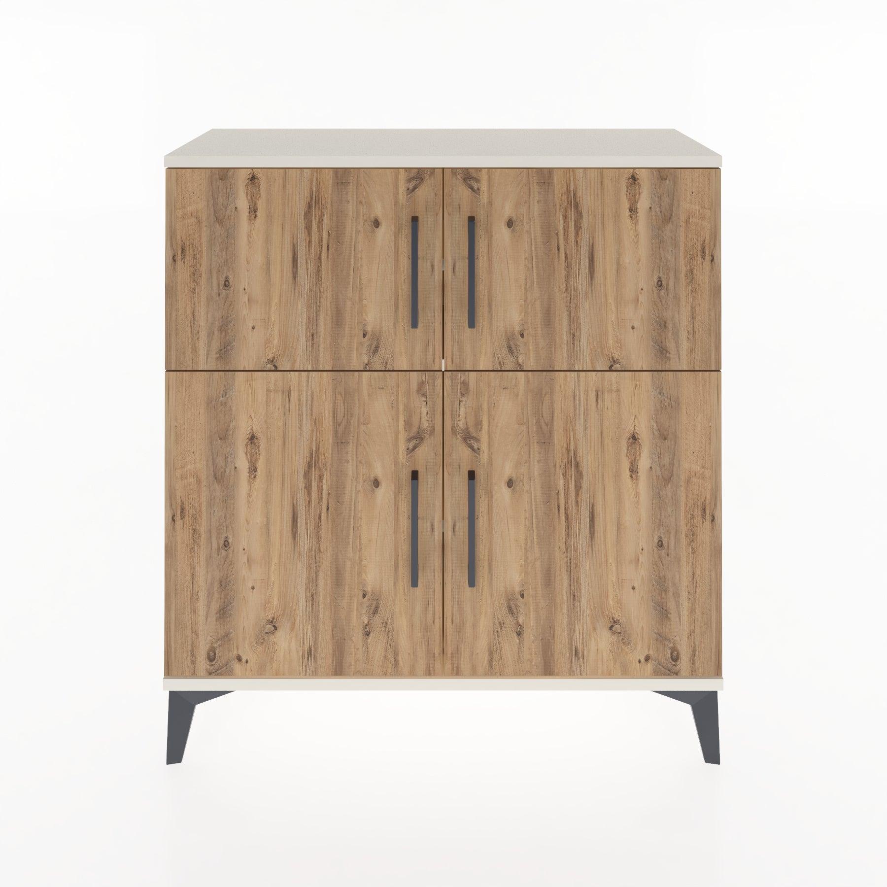 Woodntry Modüler Şifonyer Aytaşı 88x30x84 cm Kapaklı K71-1