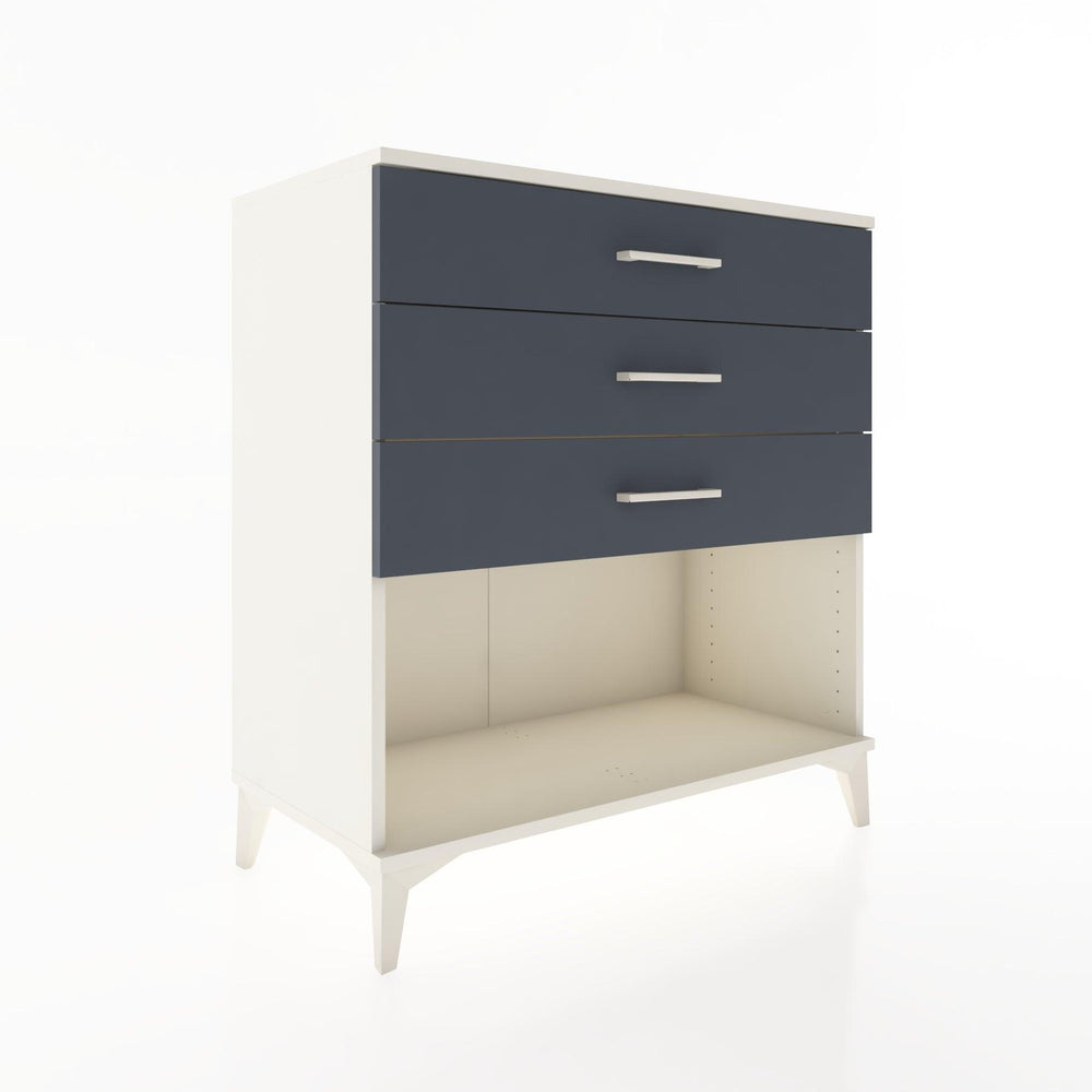Woodntry Modular Dresser Moonstone 88x44x84 cm with Drawers and Shelves CR11-1