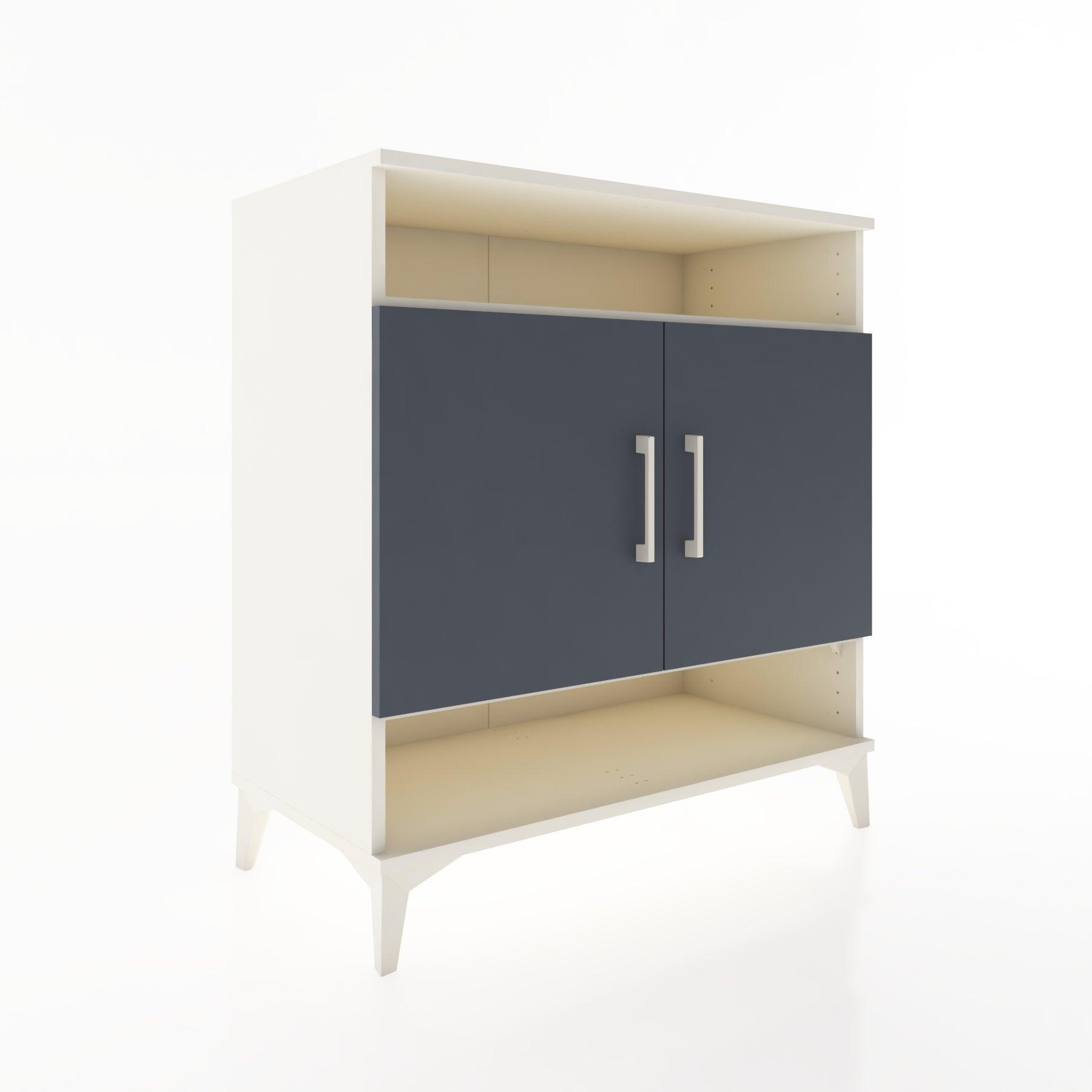 Woodntry Modular Dresser Moonstone 88x44x84 cm with Cover and Shelf KR67-1