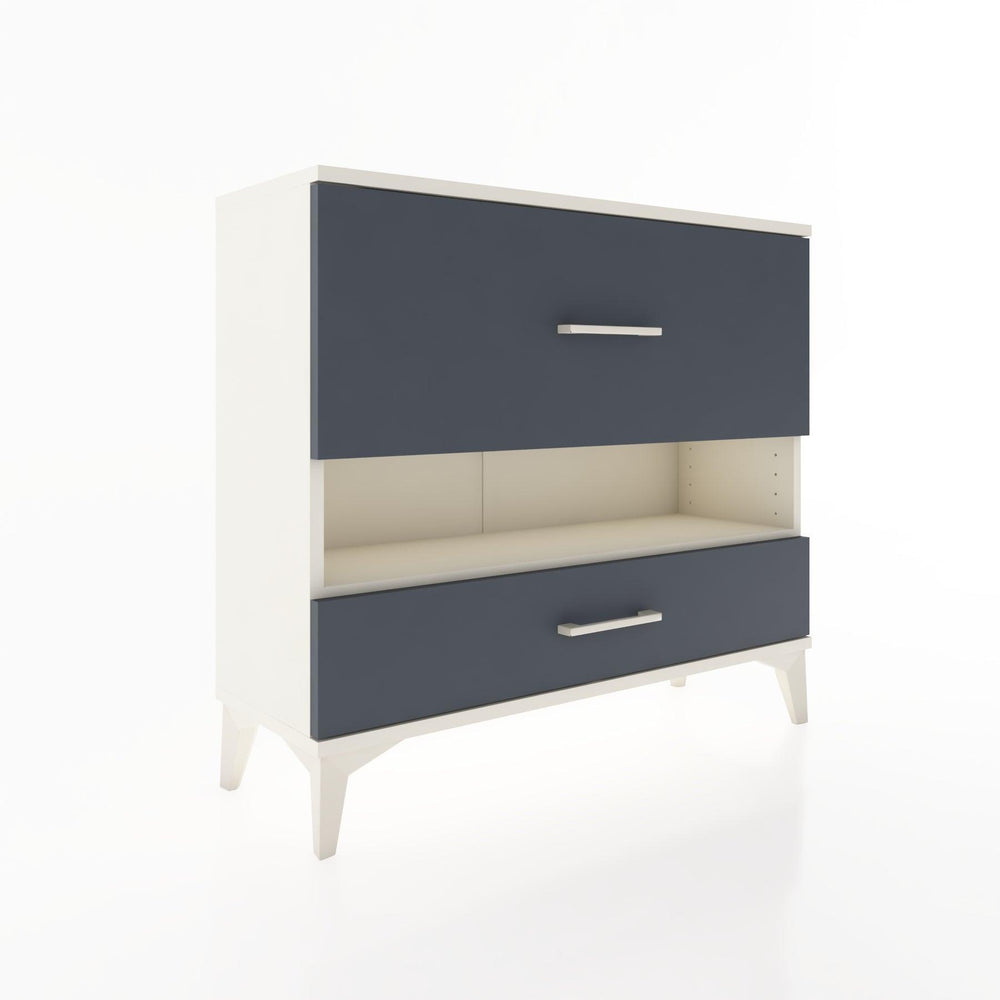 Woodntry Modüler Şifonyer İki Çekmeceli V10 88x30x68 cm Aytaşı - Woodntry