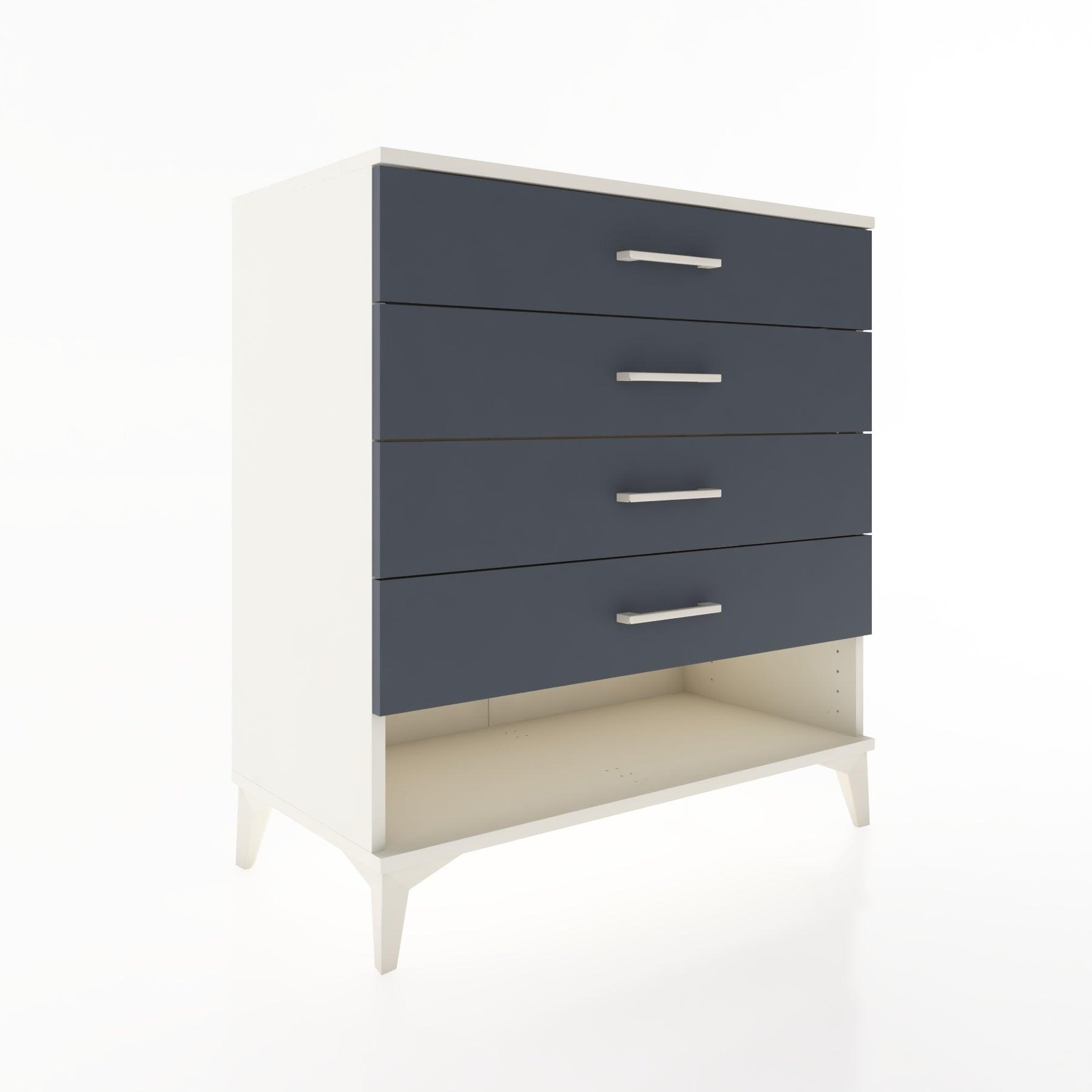 Woodntry Modüler Şifonyer Aytaşı 88x44x84 cm Çekmeceli ve Raflı CR10-1
