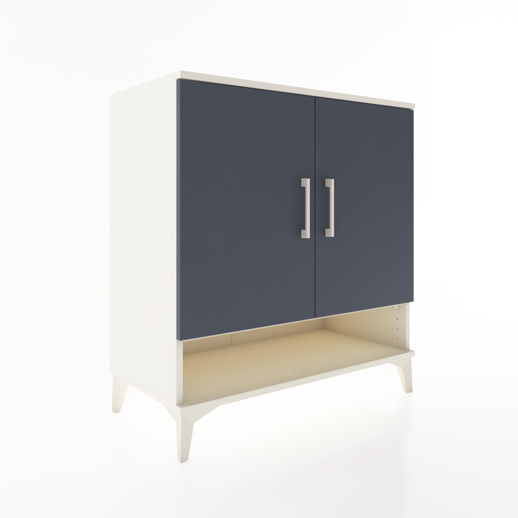 Woodntry Modular Dresser Moonstone 88x44x84 cm with Cover and Shelf KR74-1