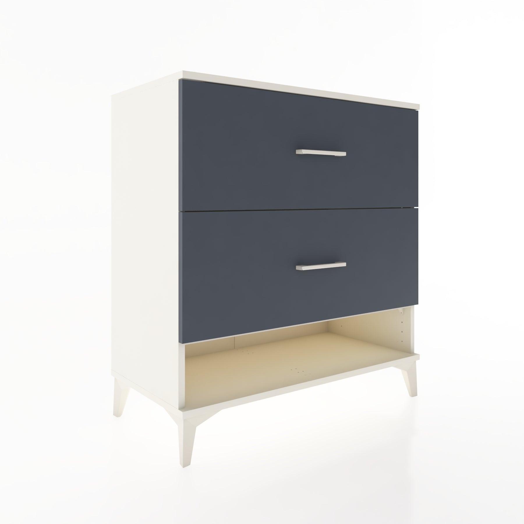 Woodntry Modüler Şifonyer Aytaşı 88x44x84 cm Çekmeceli ve Raflı CR4-1