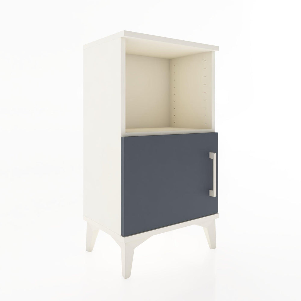 Woodntry Modüler Komodin Raf ve Tek Kapaklı V1 44x30x68 cm Aytaşı - Woodntry