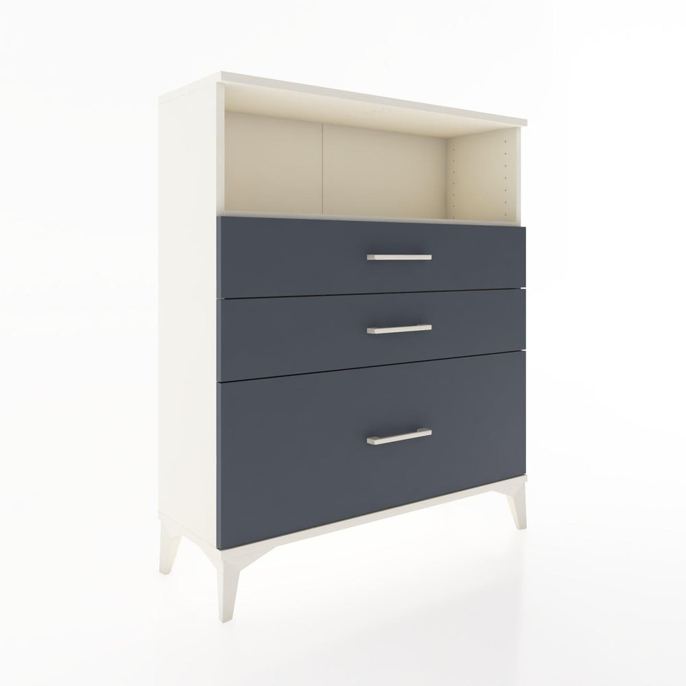 Woodntry Modüler Şifonyer Aytaşı 88x30x94 cm Çekmeceli ve Raflı CR13-1