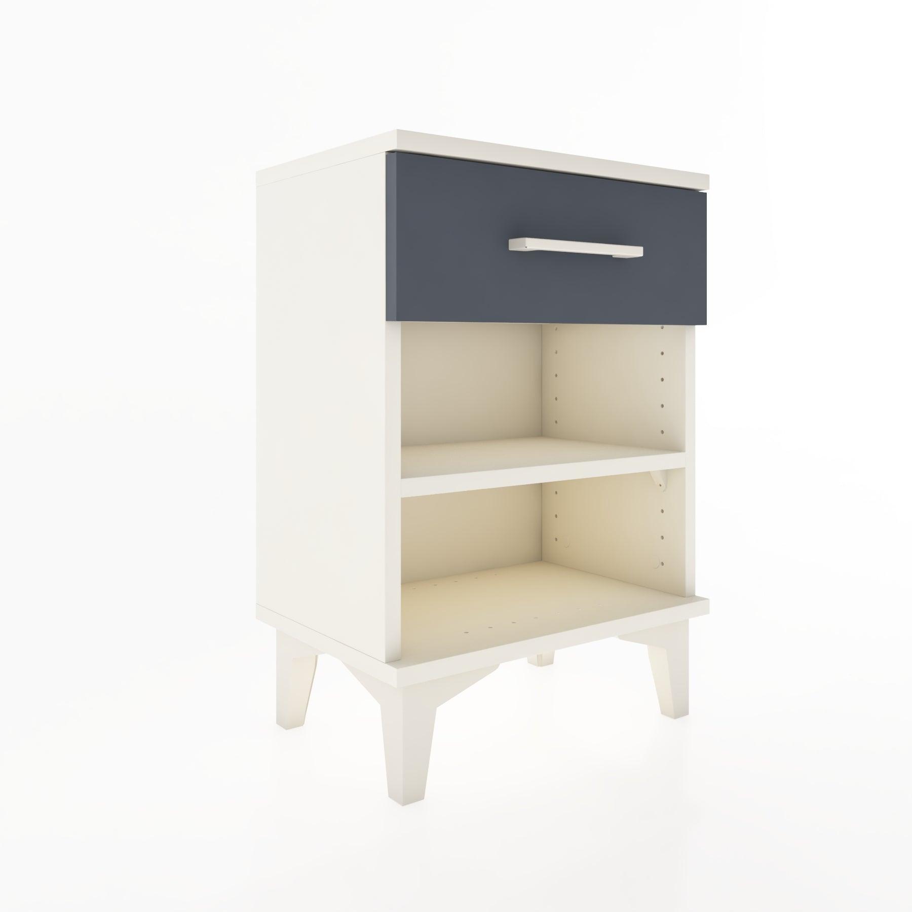 Woodntry Modüler Komodin Tek Çekmeceli 44x30x52 cm Aytaşı - Woodntry