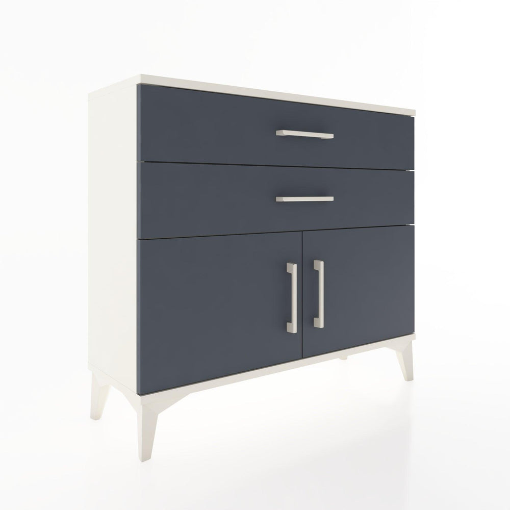 Woodntry Modüler Şifonyer Çekmece Raf Kapaklı 88x30x68 cm Çam - Woodntry