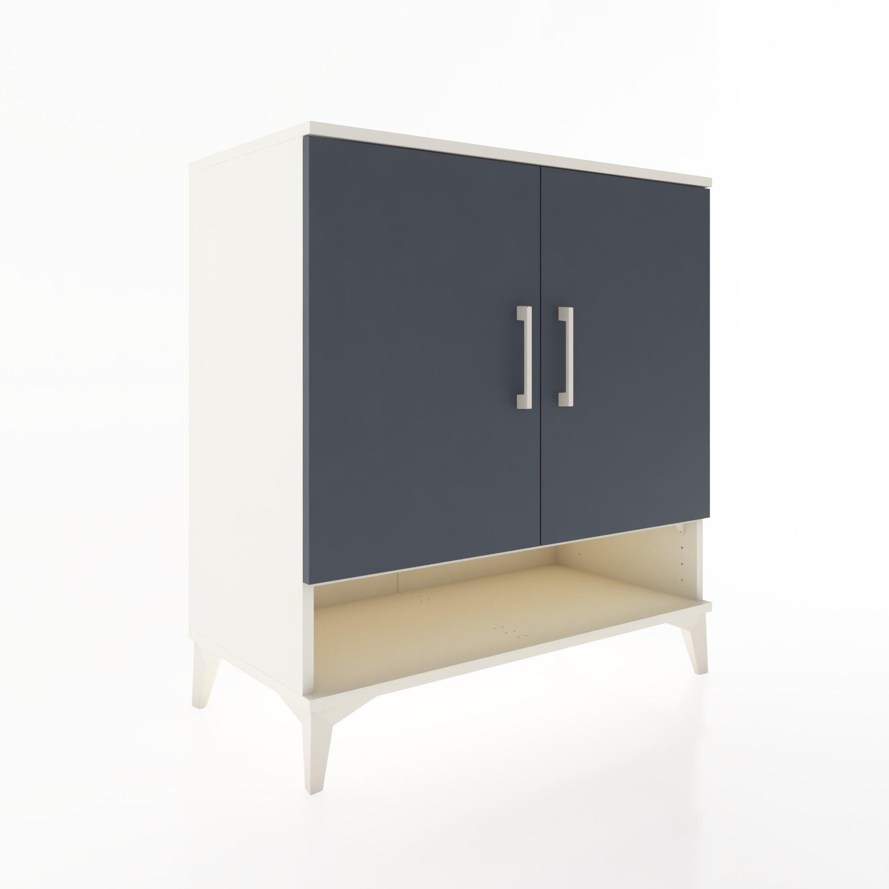 Woodntry Modular Dresser Moonstone 88x44x84 cm with Cover and Shelf KR76-1