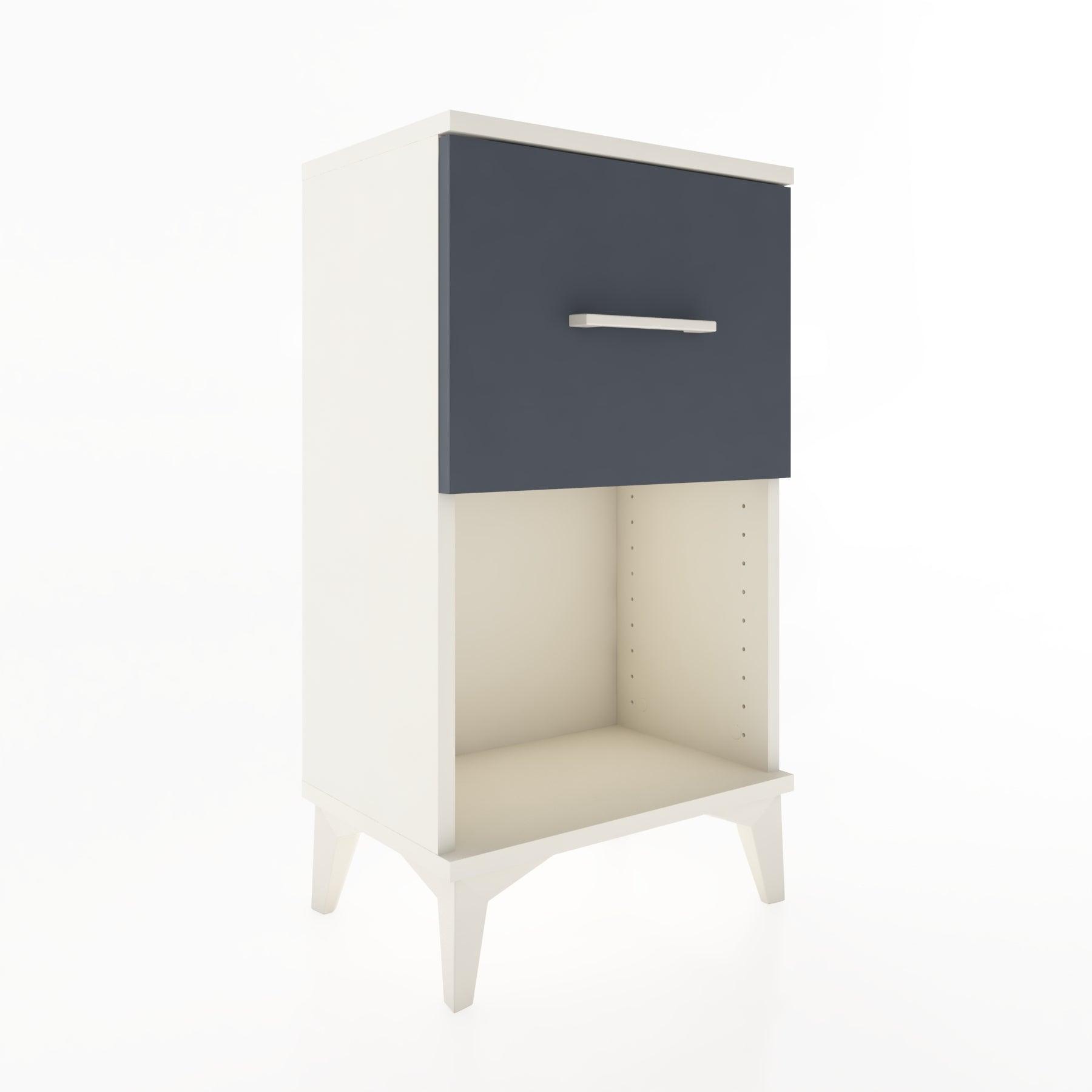 Woodntry Modüler Komodin Tek Çekmece ve Raflı V1 44x30x68 cm Aytaşı - Woodntry